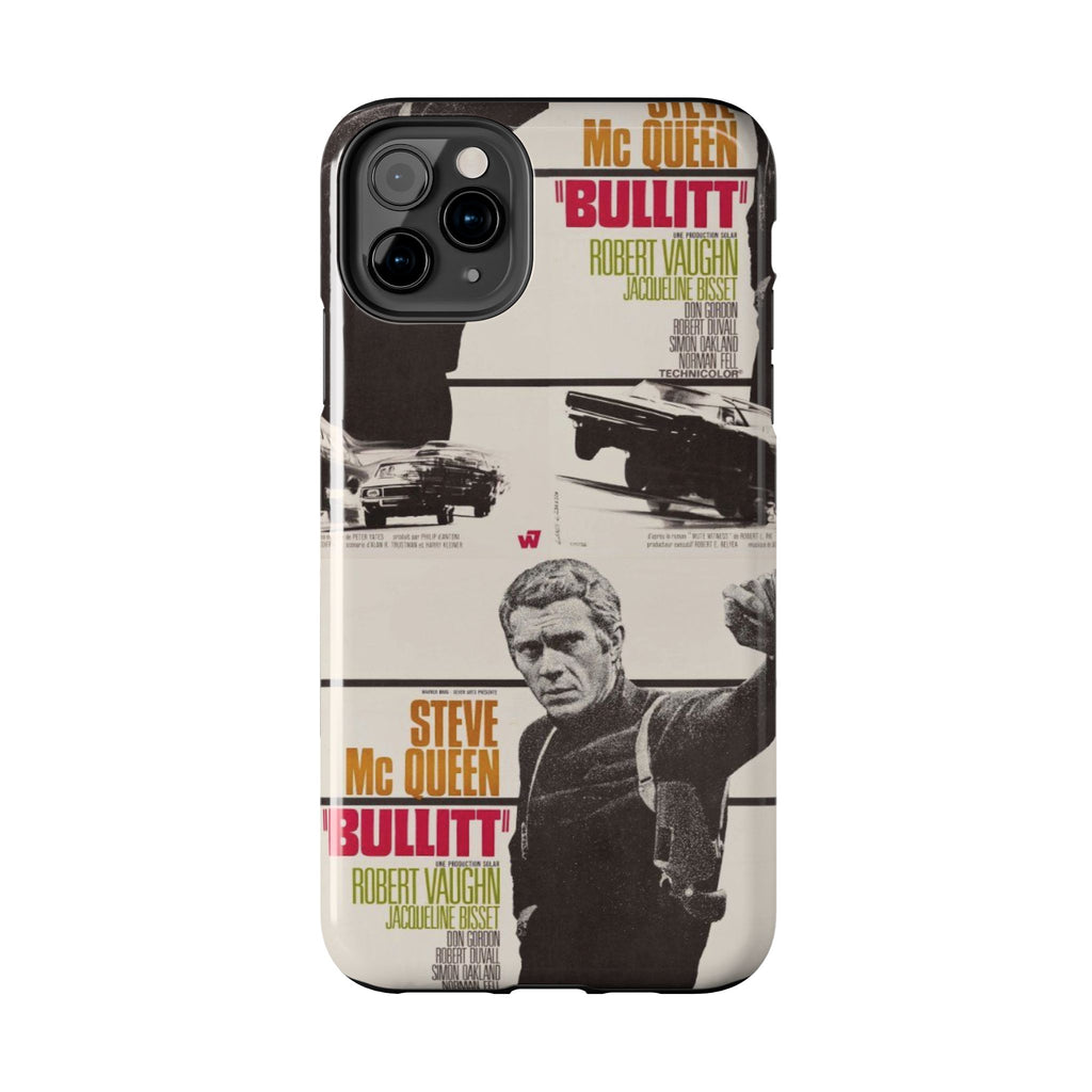 Steve McQueen Bullitt Movie Tough Phone Case | Classic Car Chase Film Phone Case