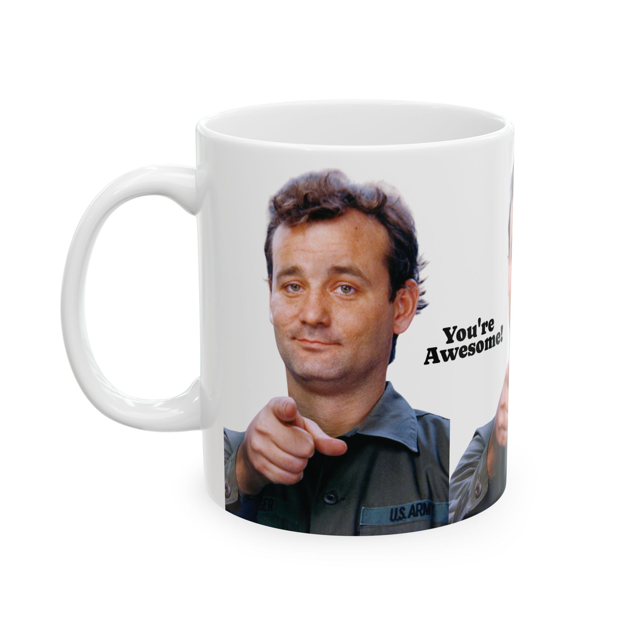 Bill Murray You are Awesome Mug 11oz Funny Retro Coffee Cup | Motivational Movie-Inspired Gift