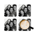 Seinfeld TV Show Corkback Coaster Set | Classic Sitcom Tribute (4 Pieces)