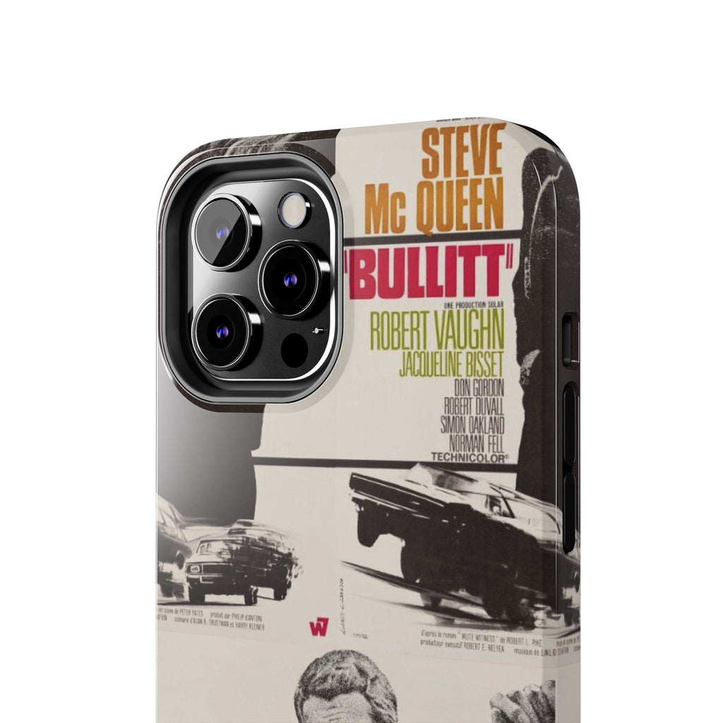 Steve McQueen Bullitt Movie Tough Phone Case | Classic Car Chase Film Phone Case
