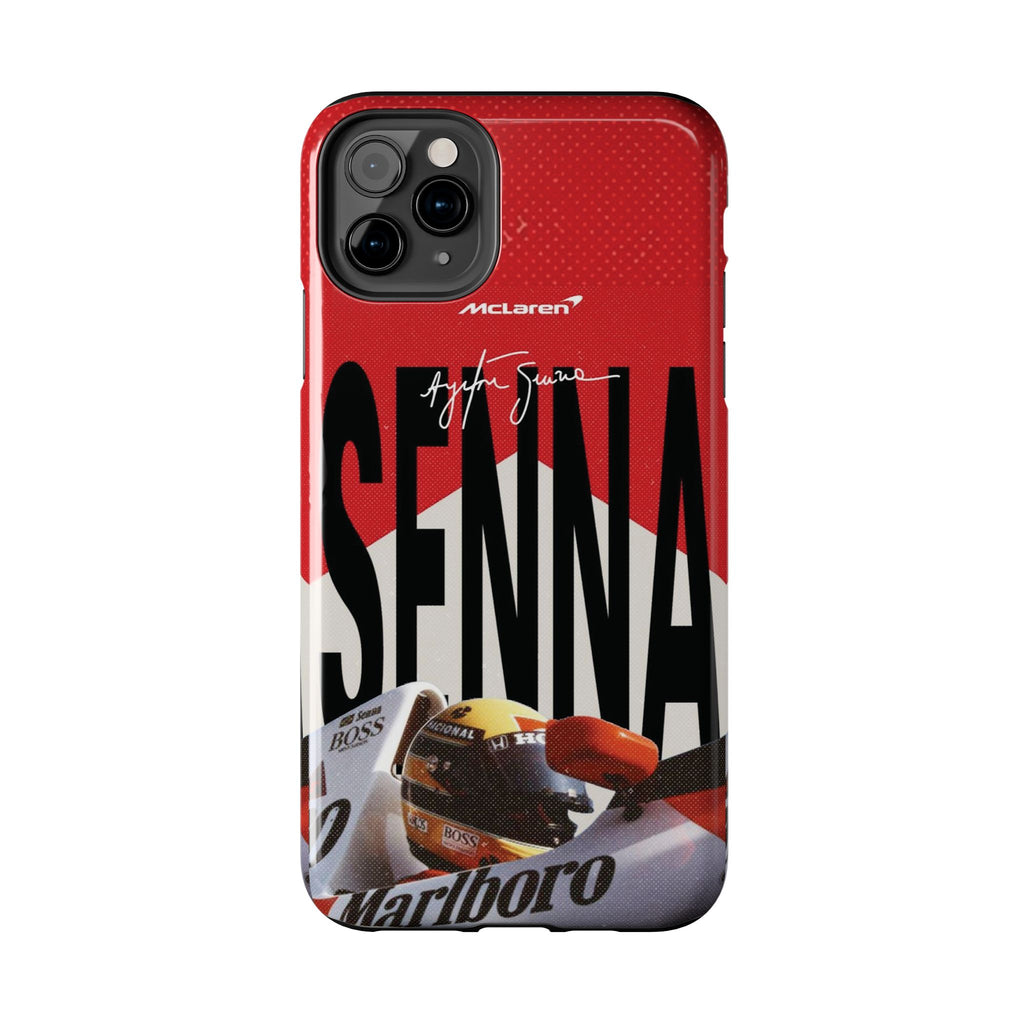 Ayrton Senna McLaren F1 Tough Phone Case | Formula 1 Racing Legend Phone Case
