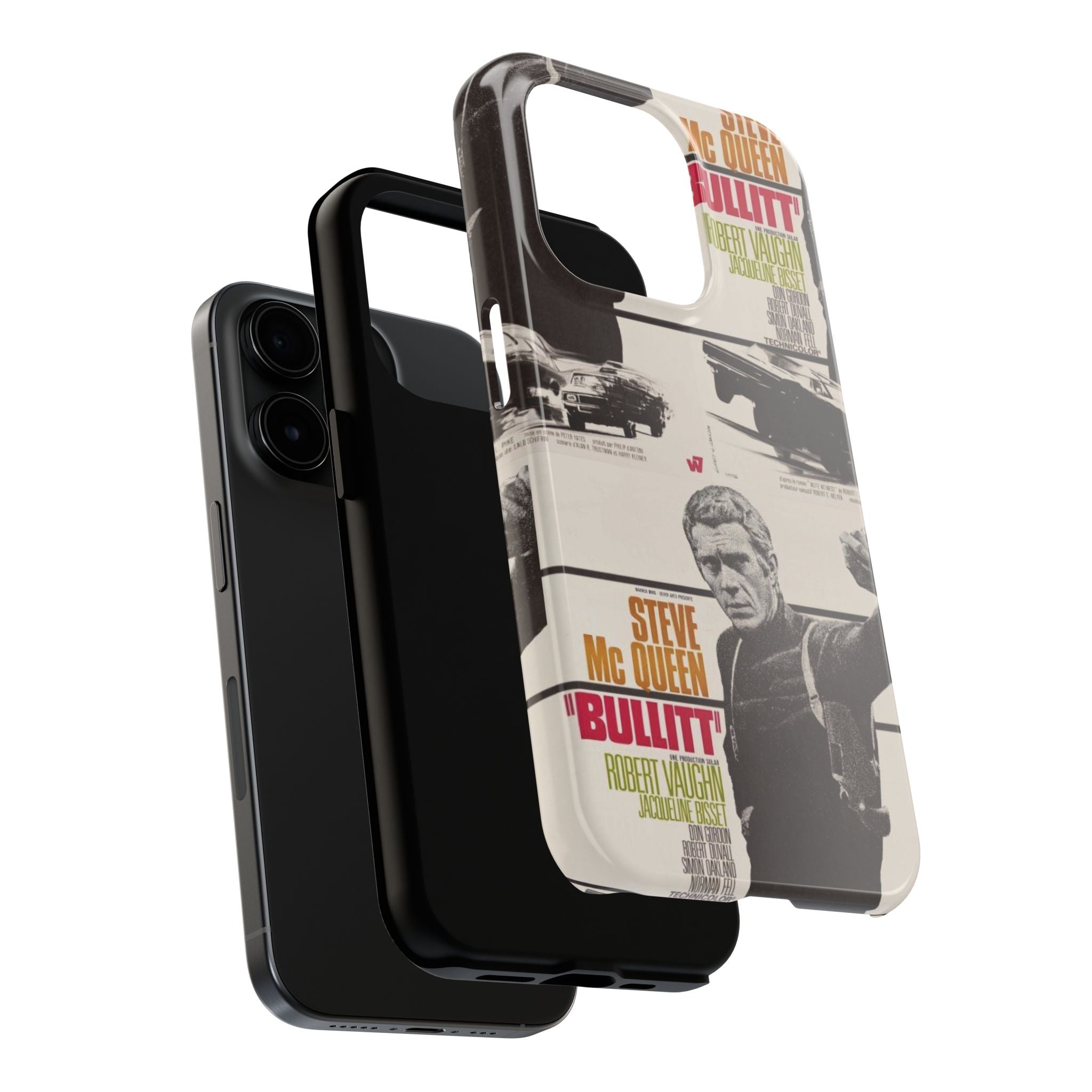 Steve McQueen Bullitt Movie Tough Phone Case | Classic Car Chase Film Phone Case