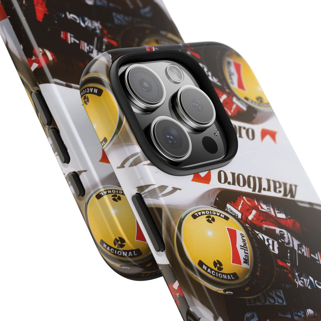 Ayrton Senna McLaren F1 Tough Phone Case | F1 Racing Legend Accessory