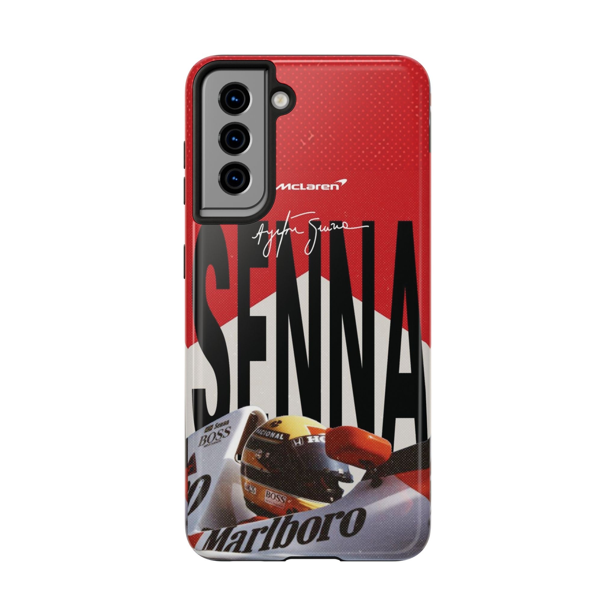 Ayrton Senna McLaren F1 Tough Phone Case | Formula 1 Racing Legend Phone Case