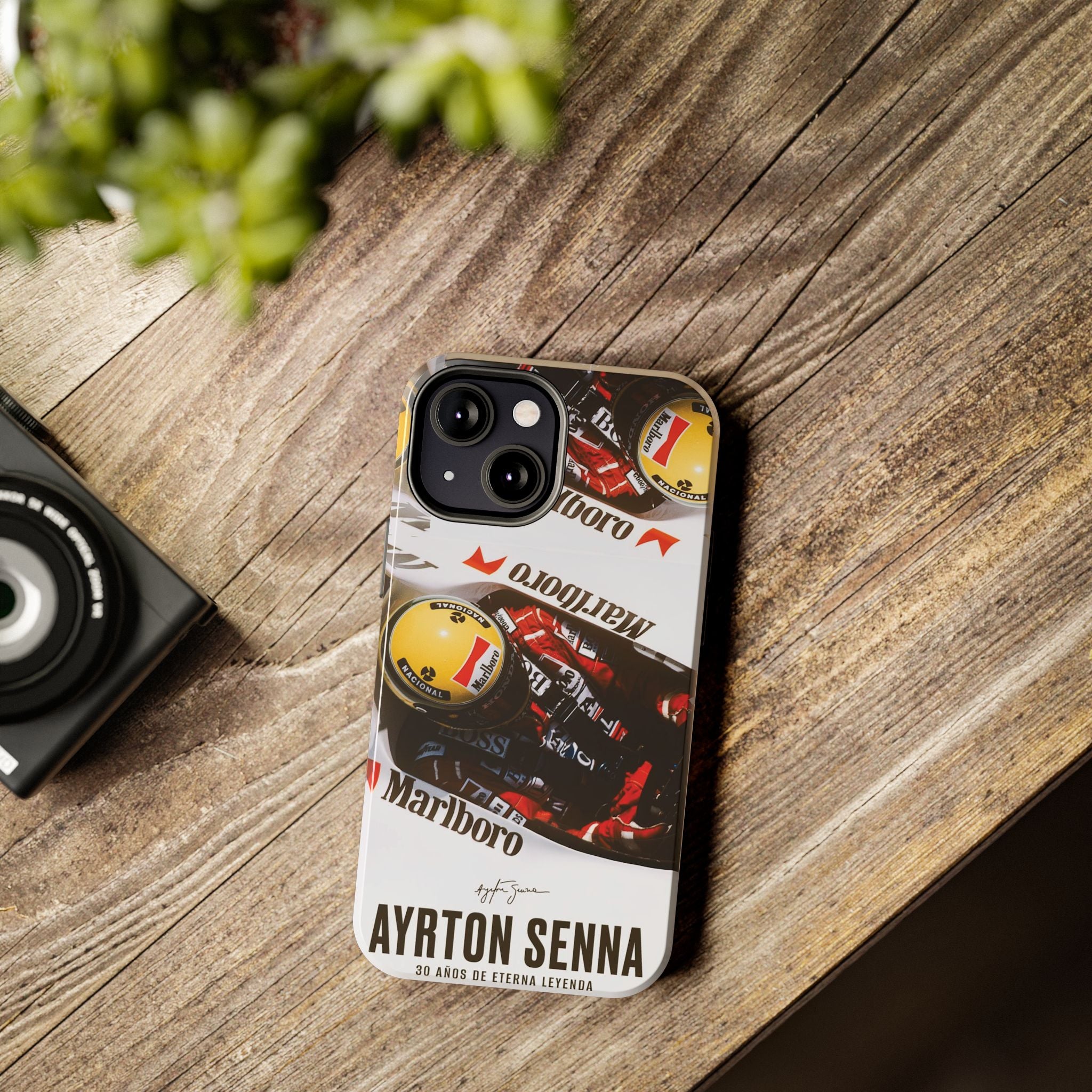 Ayrton Senna McLaren F1 Tough Phone Case | F1 Racing Legend Accessory