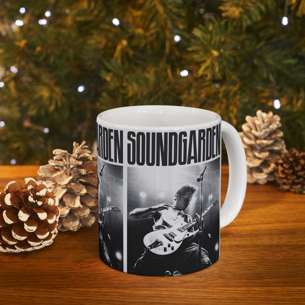 Soundgarden Chris Cornell 11oz Coffee Mug | Alternative Rock Gift 90s Music Mug
