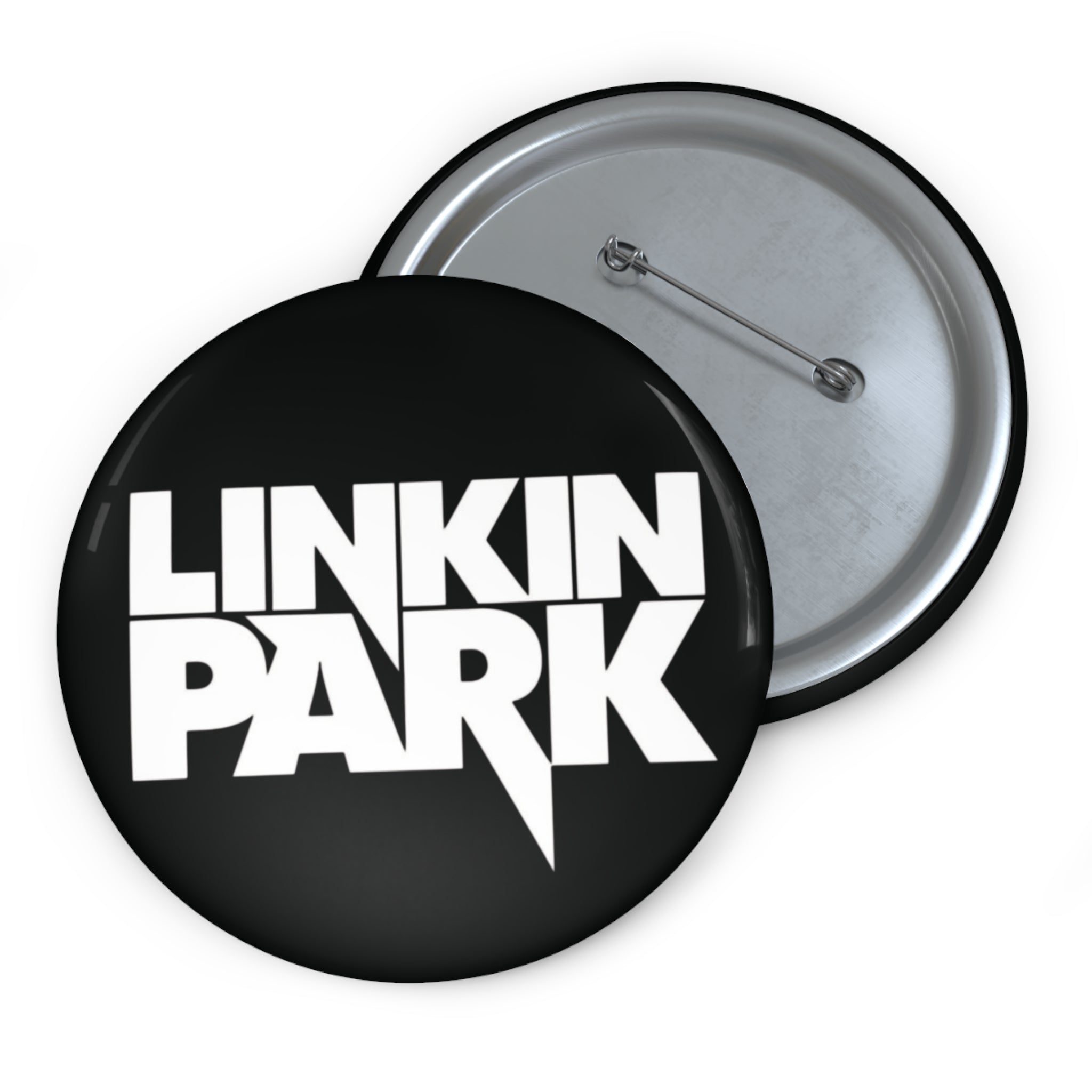 Linkin Park Hard Rock Band Custom PinBack Button (3 Sizes)