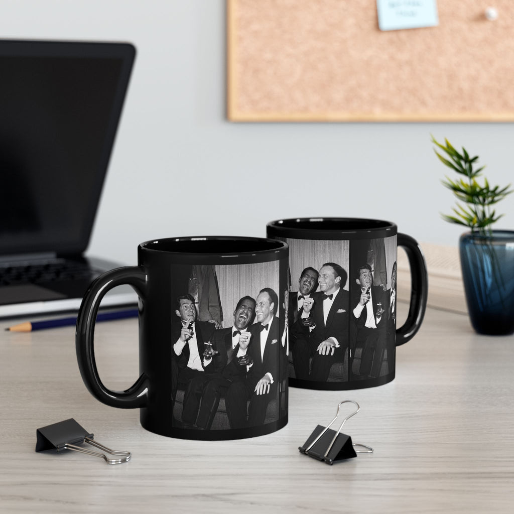 Rat Pack Legends Custom Inspired Mug | Vintage Old Hollywood Coffee Cup