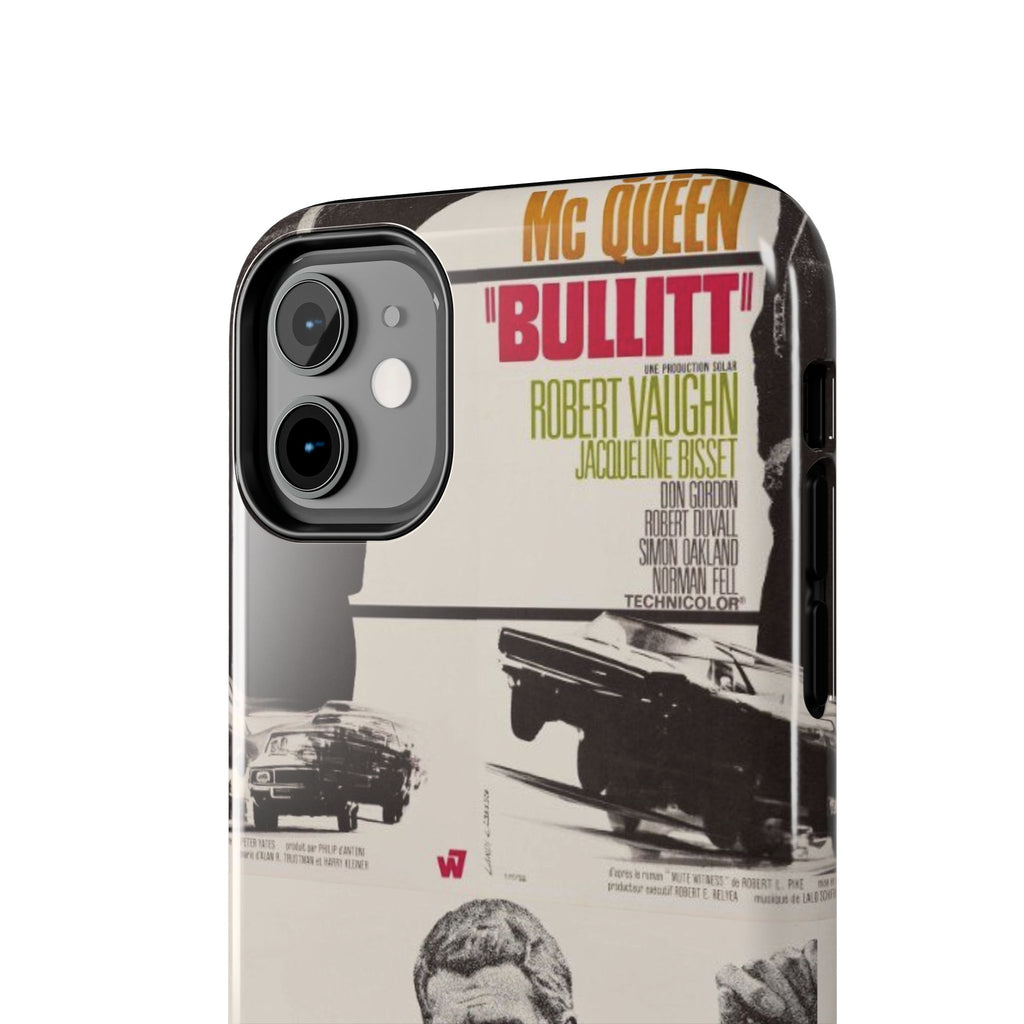 Steve McQueen Bullitt Movie Tough Phone Case | Classic Car Chase Film Phone Case