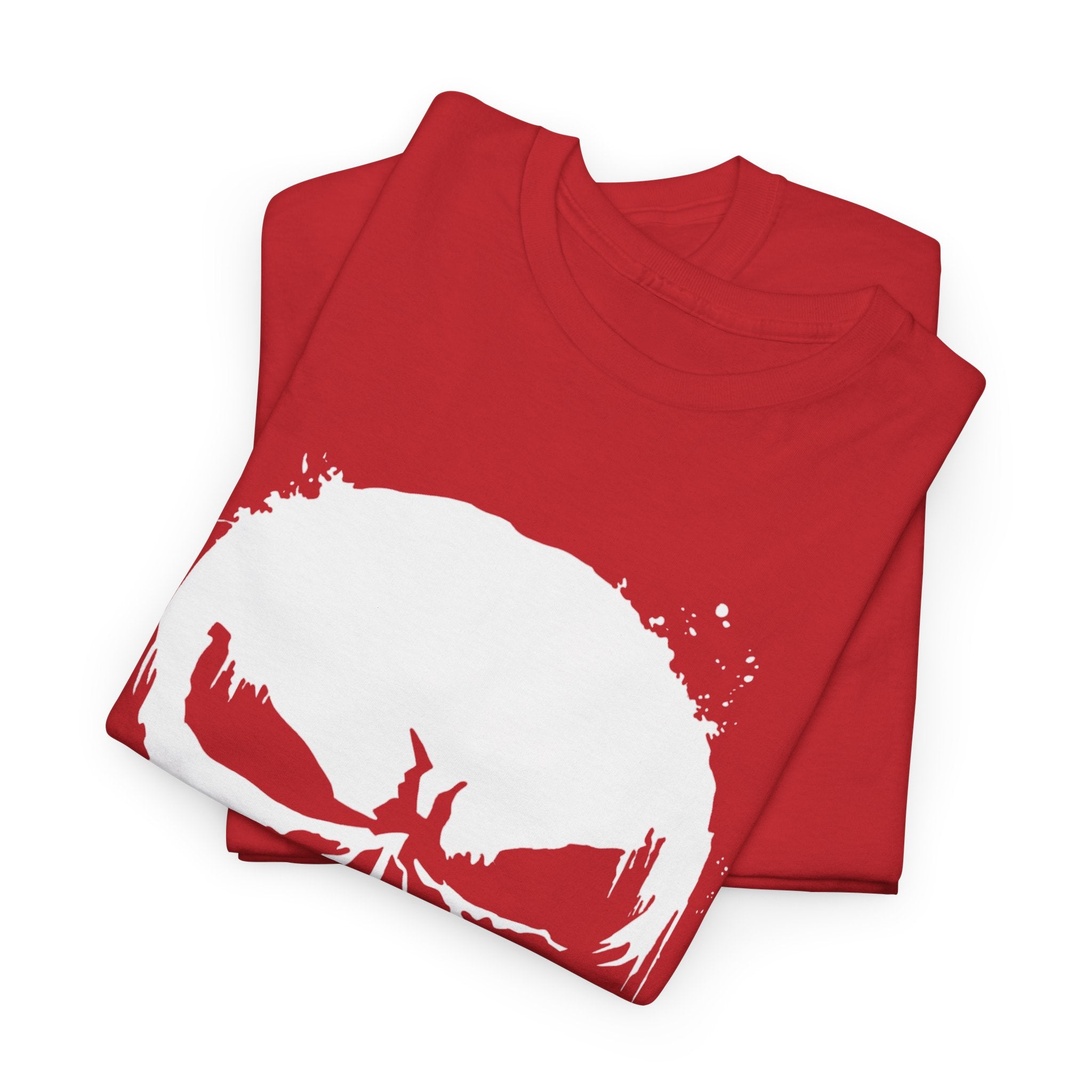 Unisex Punisher Inspired T-Shirt With Distressed Skull Custom Graphic (3 Colors)