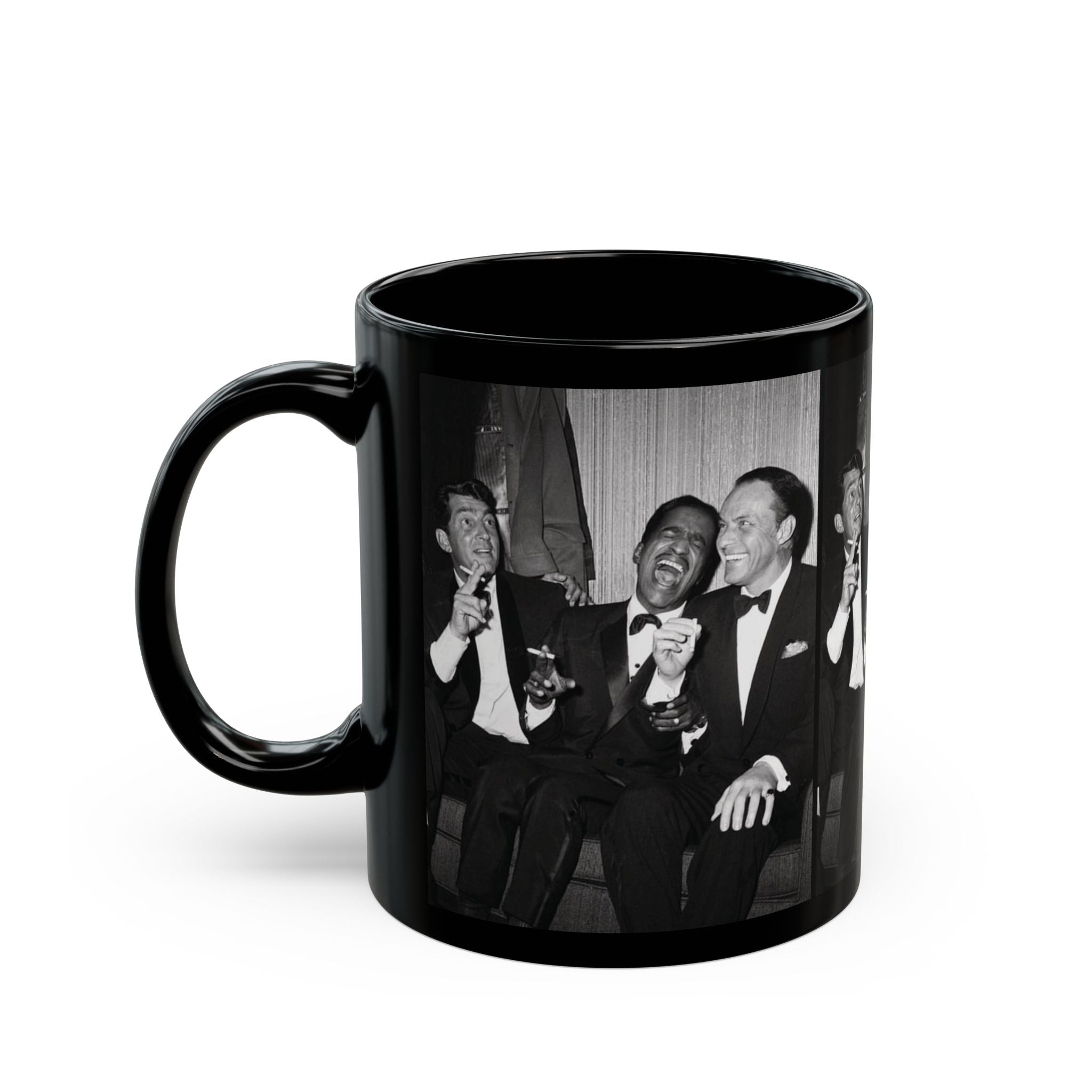 Rat Pack Legends Custom Inspired Mug | Vintage Old Hollywood Coffee Cup