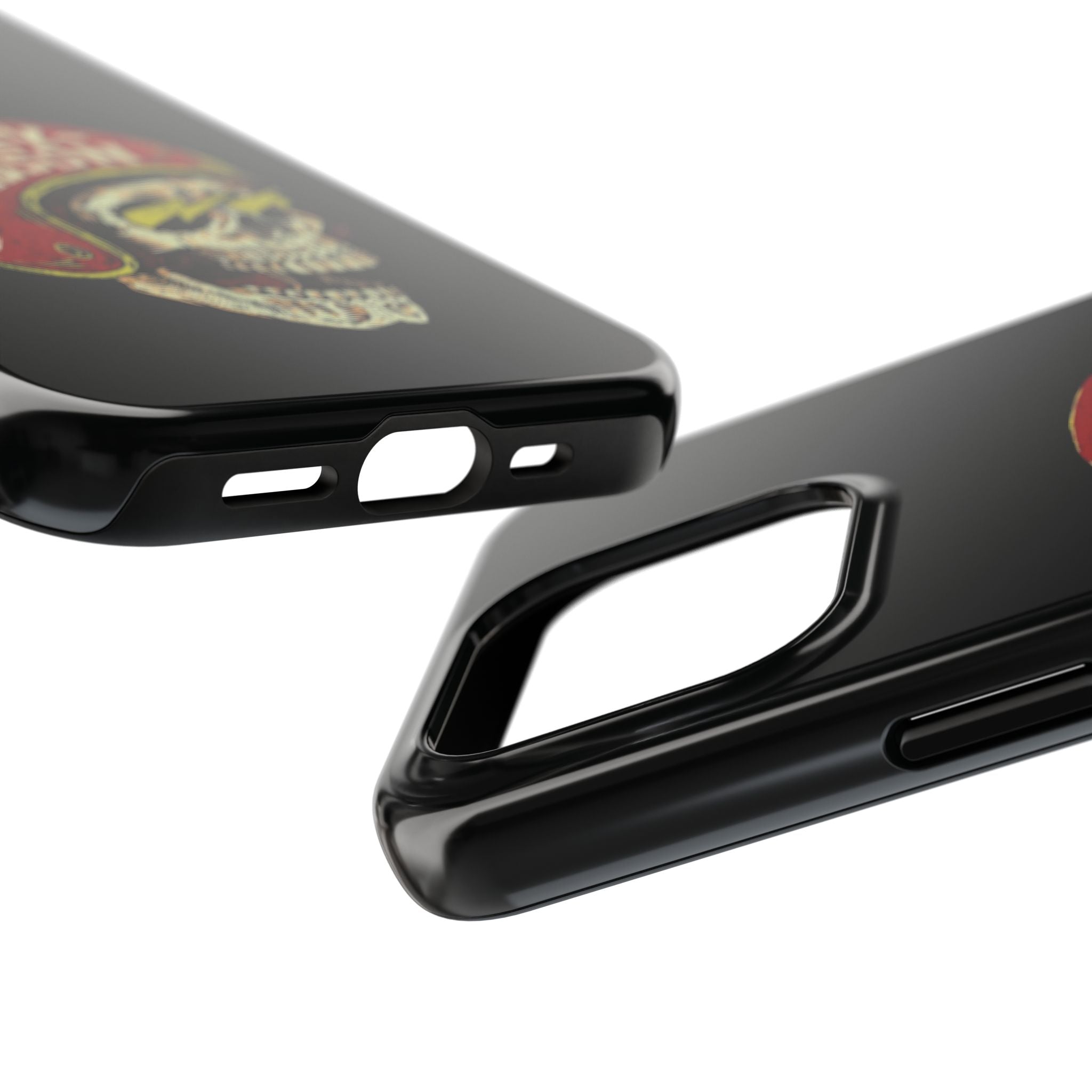 Skull Helmet Tough Phone Case | Vintage Motorcycle Biker Phone Case
