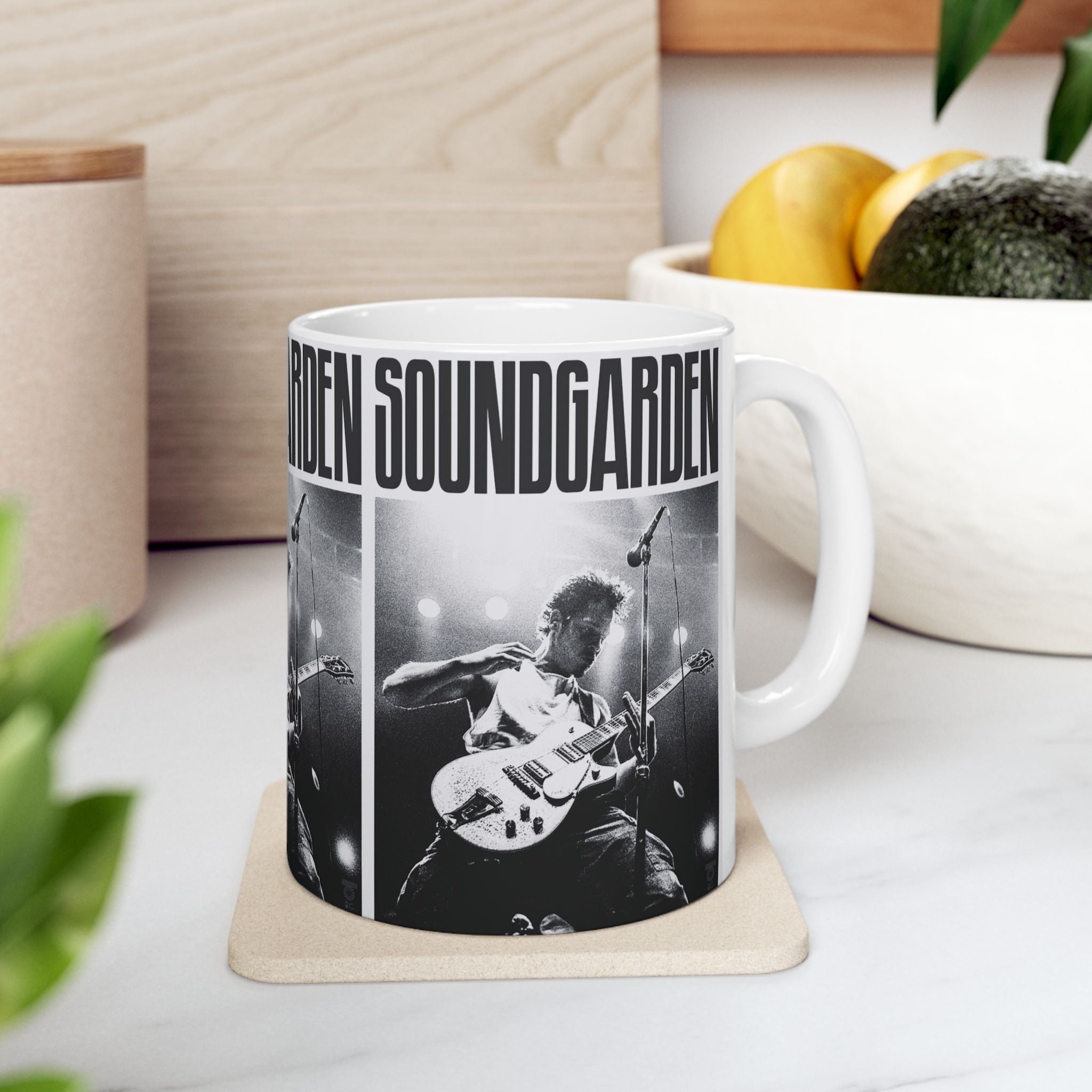 Soundgarden Chris Cornell 11oz Coffee Mug | Alternative Rock Gift 90s Music Mug