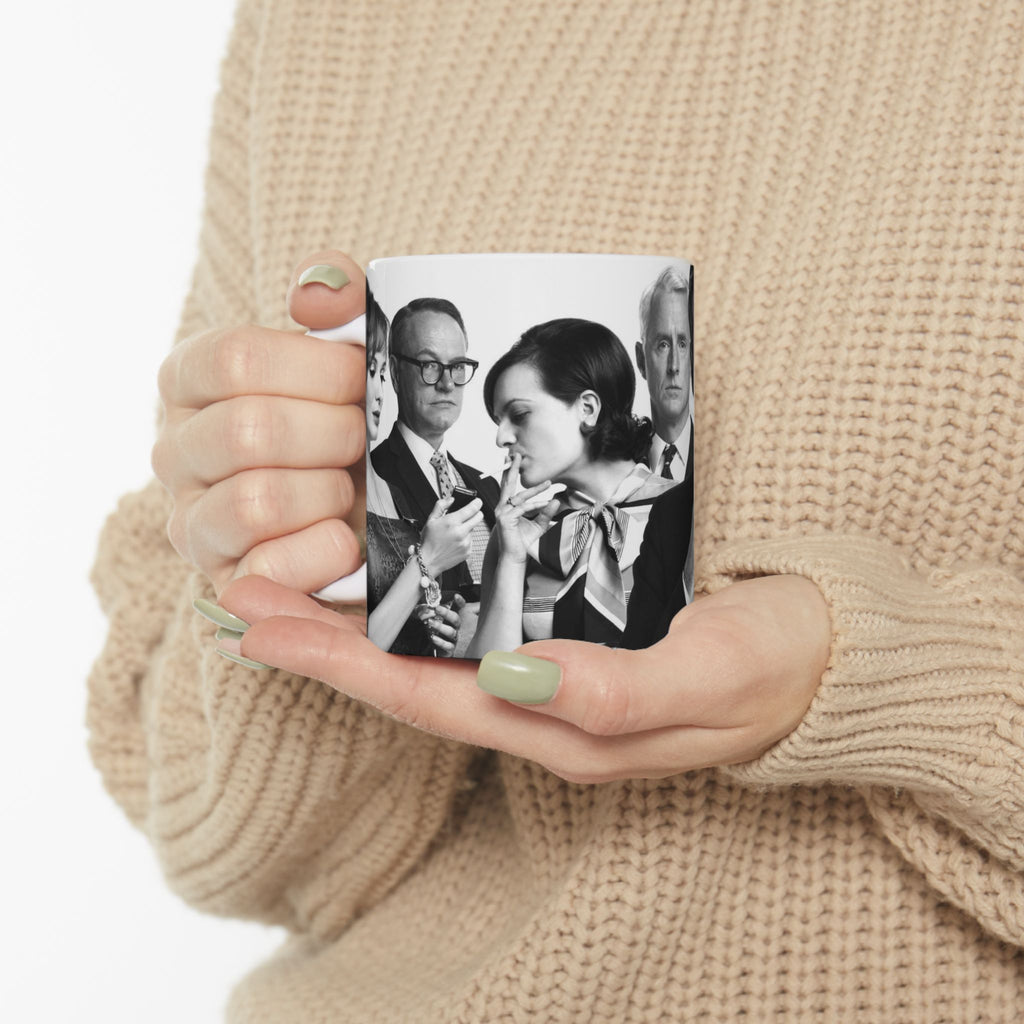 Mad Men Inspired 11oz Coffee Mug With Don Draper Aesthetic