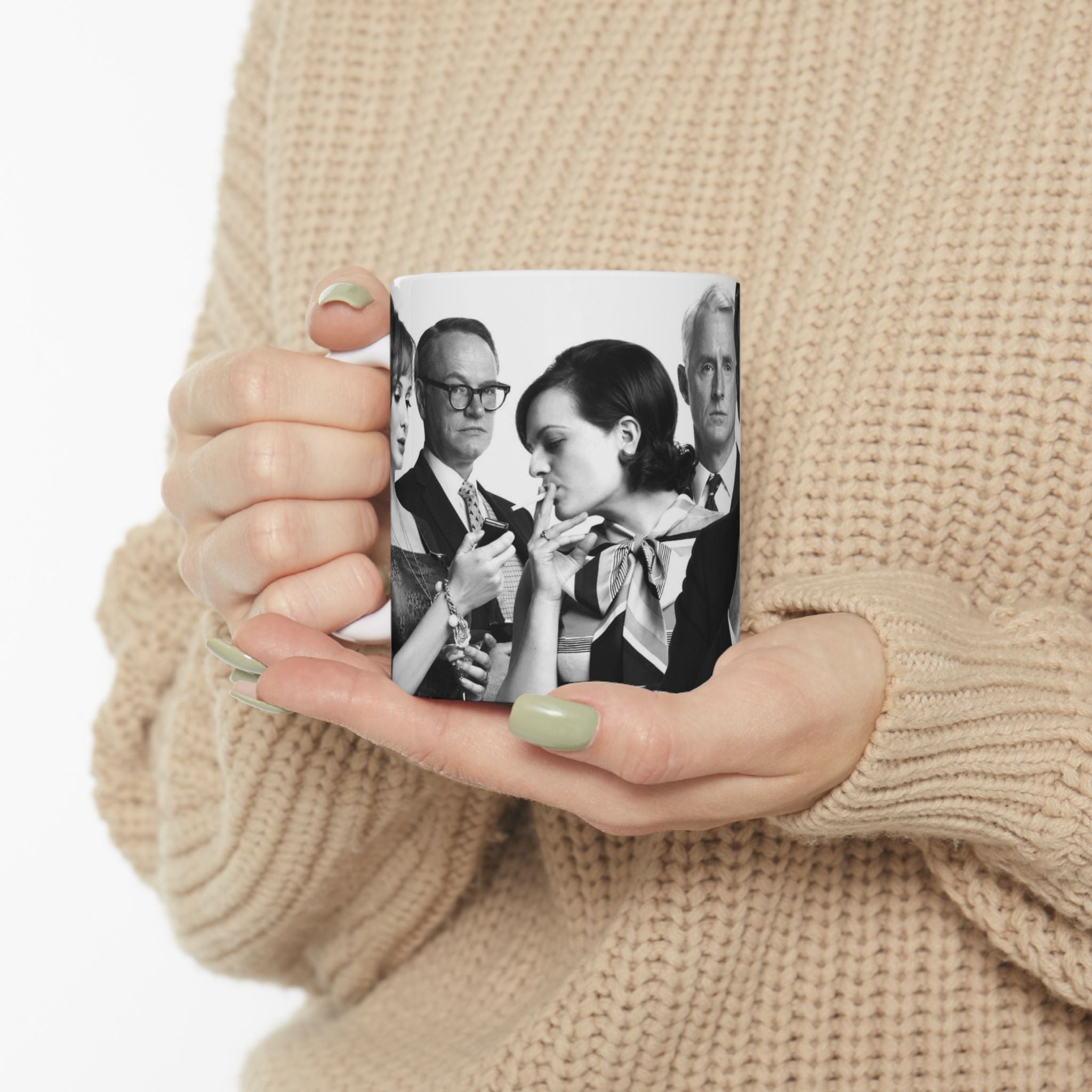 Mad Men Inspired 11oz Coffee Mug With Don Draper Aesthetic