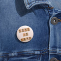 Love Is Love With Scrabble Tile Inspired Design Pin Button (3 Sizes)
