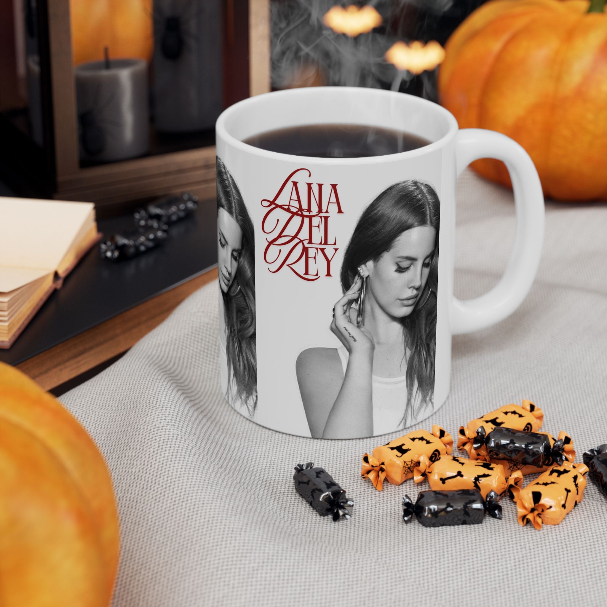 Lana Del Rey 11oz Ceramic Coffee Mug | Indie Pop Singer Coffee Cup Gift for Music Lovers