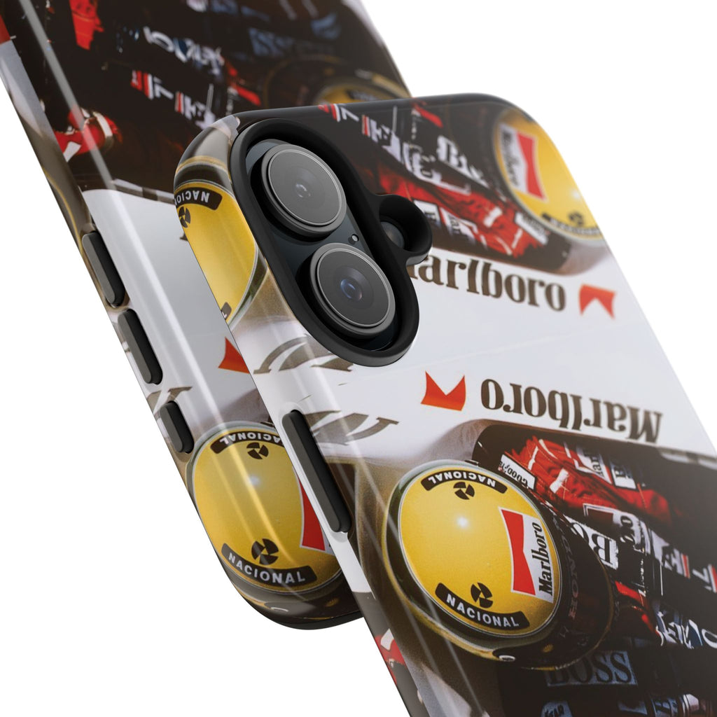 Ayrton Senna McLaren F1 Tough Phone Case | F1 Racing Legend Accessory