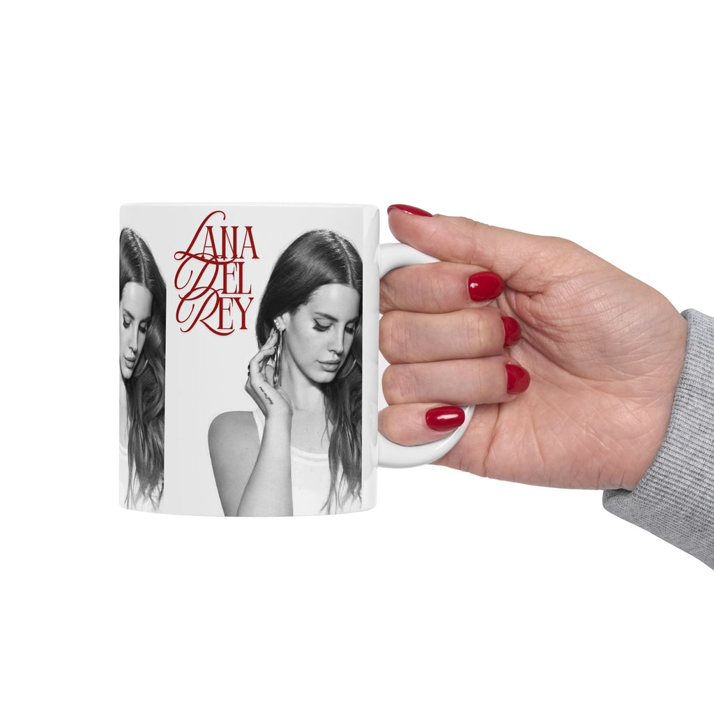 Lana Del Rey 11oz Ceramic Coffee Mug | Indie Pop Singer Coffee Cup Gift for Music Lovers
