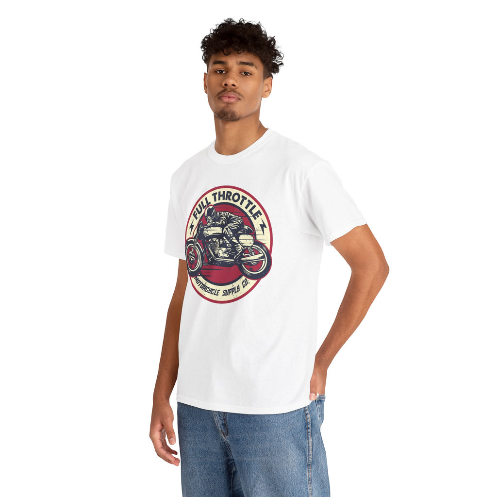 Unisex Full Thorotle Custom Graphic Motorcycle T-Shirt (5 Colors)