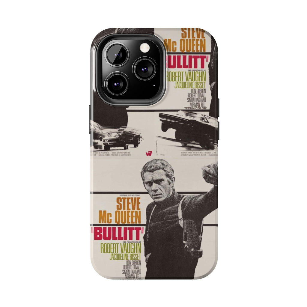 Steve McQueen Bullitt Movie Tough Phone Case | Classic Car Chase Film Phone Case