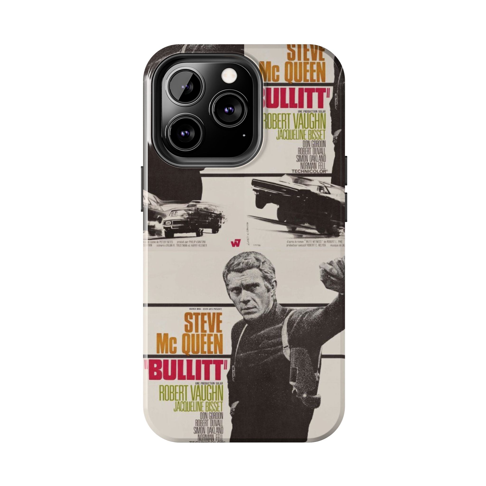 Steve McQueen Bullitt Movie Tough Phone Case | Classic Car Chase Film Phone Case