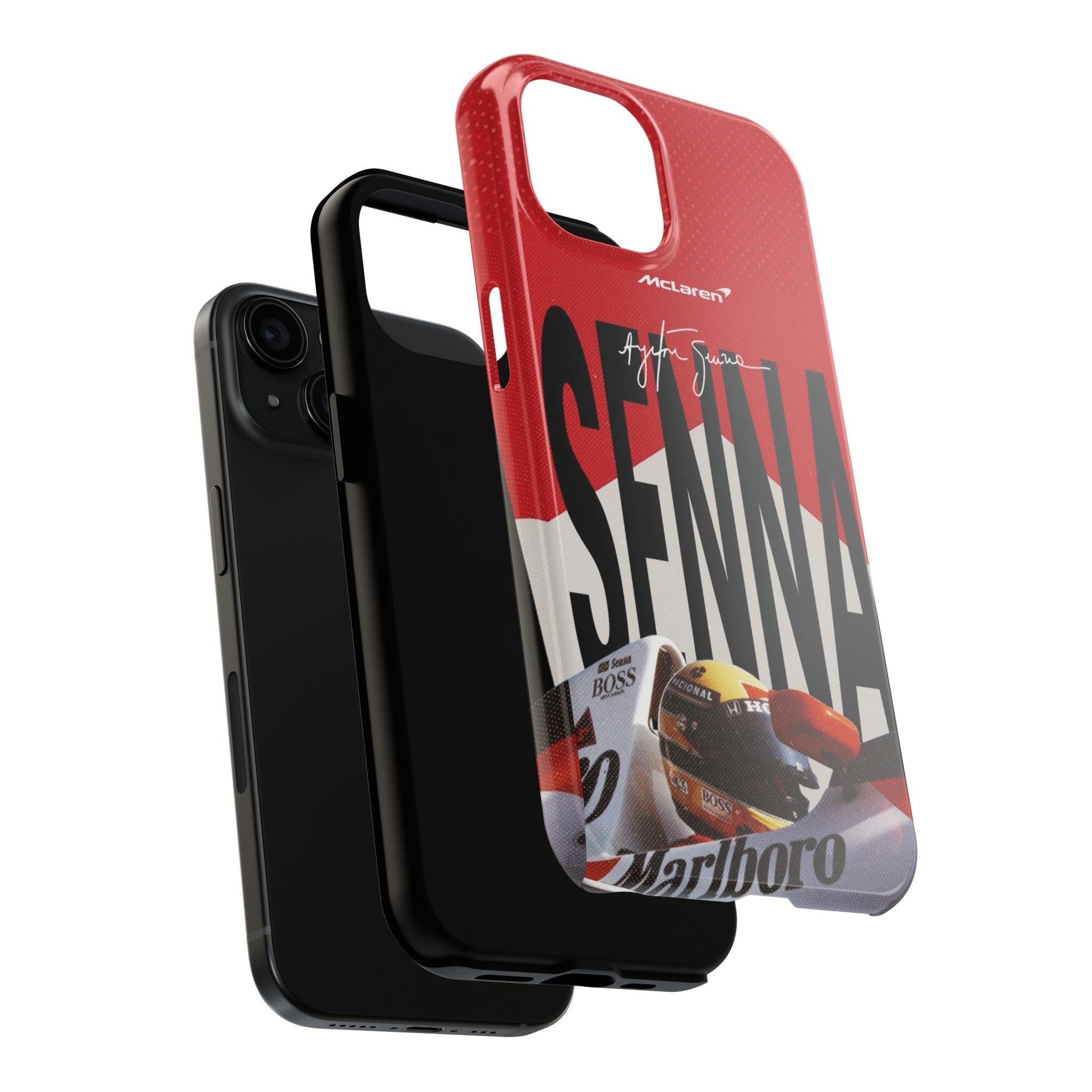 Ayrton Senna McLaren F1 Tough Phone Case | Formula 1 Racing Legend Phone Case