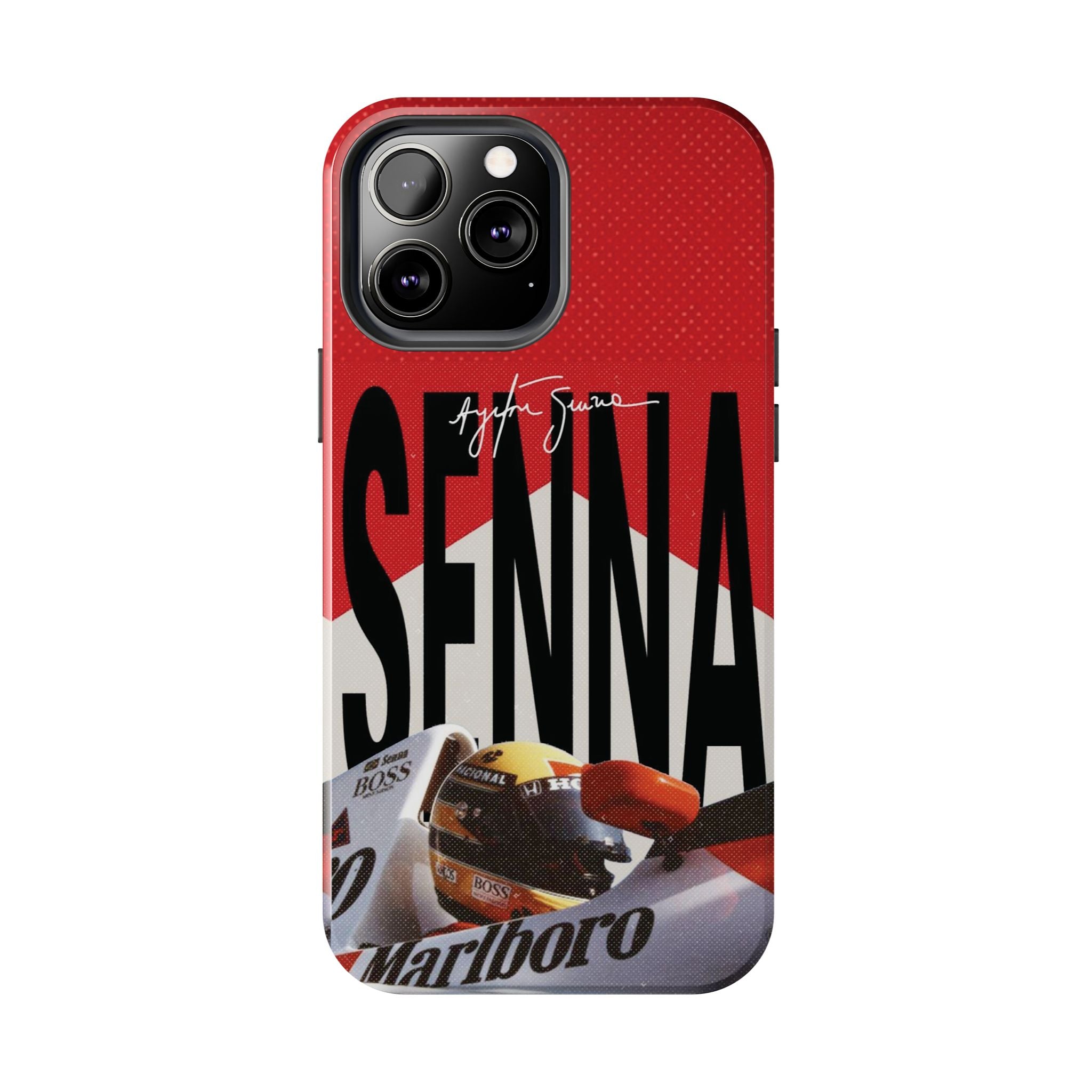 Ayrton Senna McLaren F1 Tough Phone Case | Formula 1 Racing Legend Phone Case
