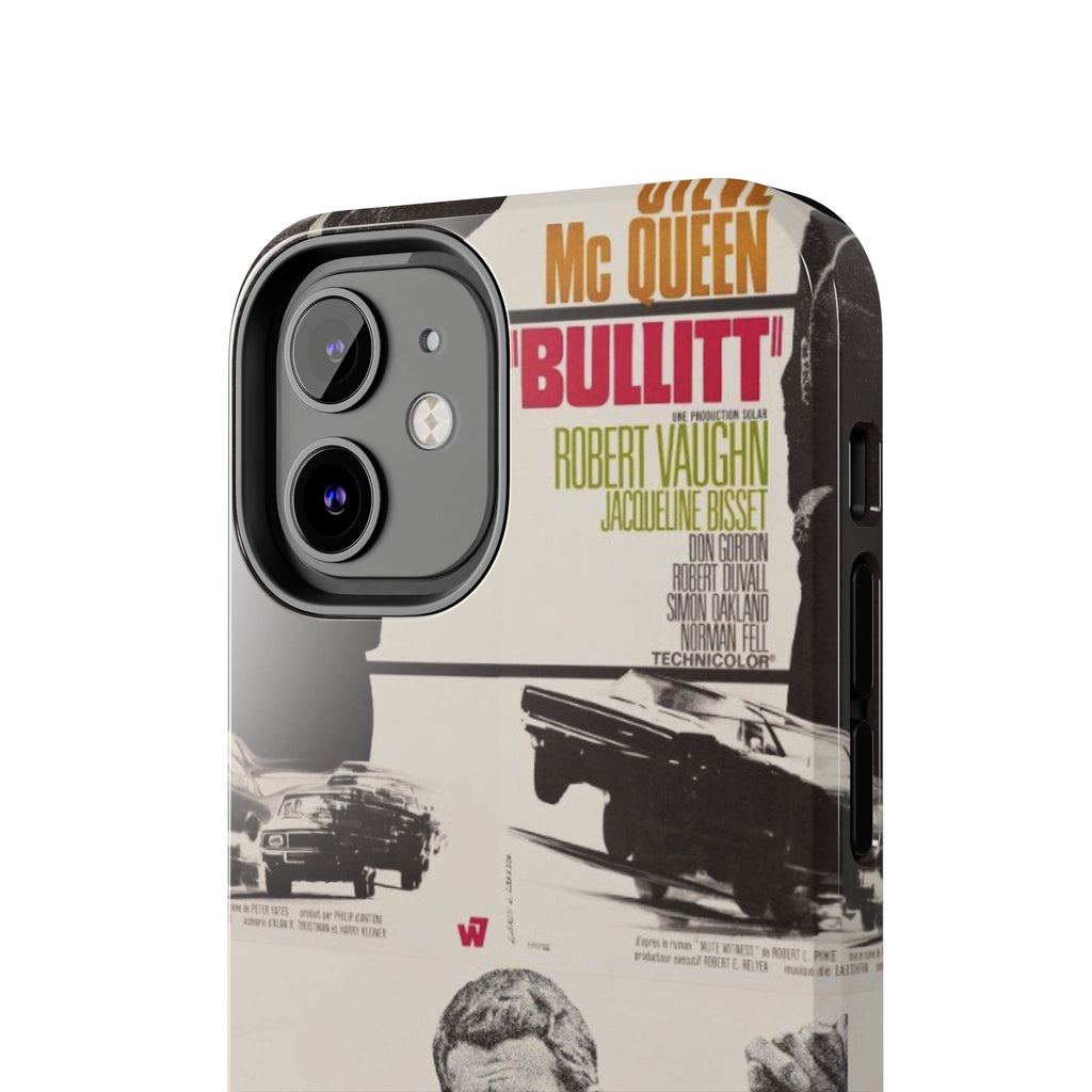 Steve McQueen Bullitt Movie Tough Phone Case | Classic Car Chase Film Phone Case