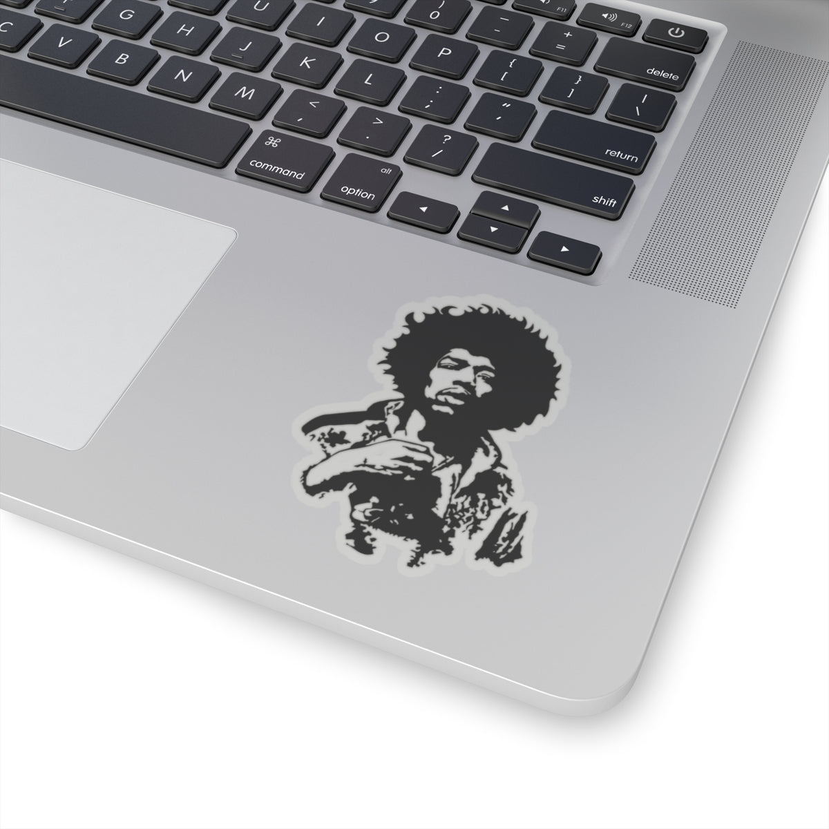 Jimi Hendrix Vintage Rock Sticker | Psychedelic Guitar Legend Vinyl Decal (4 Sizes)