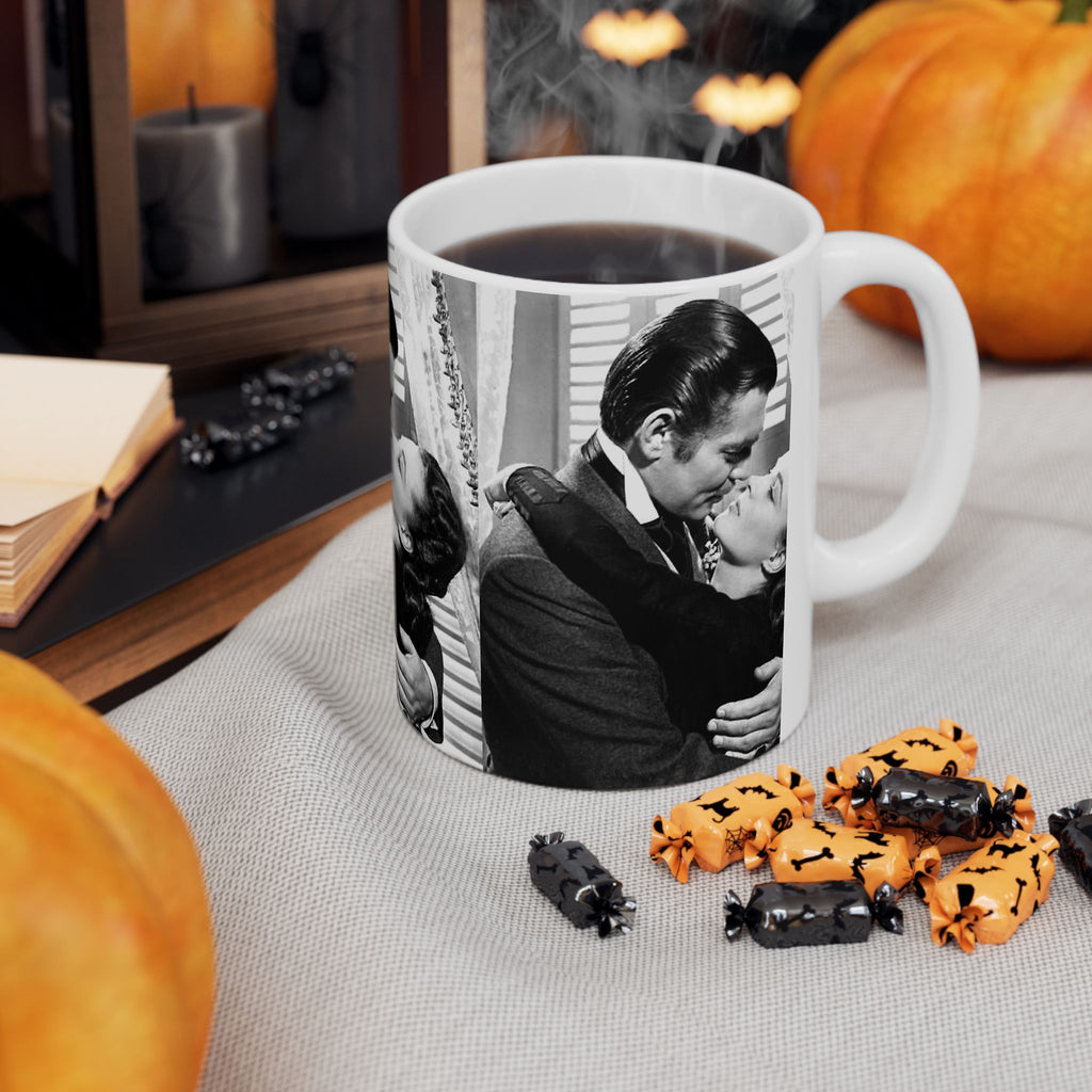 Gone With the Wind Vintage Movie 11oz Mug | Classic Black and White Cinema