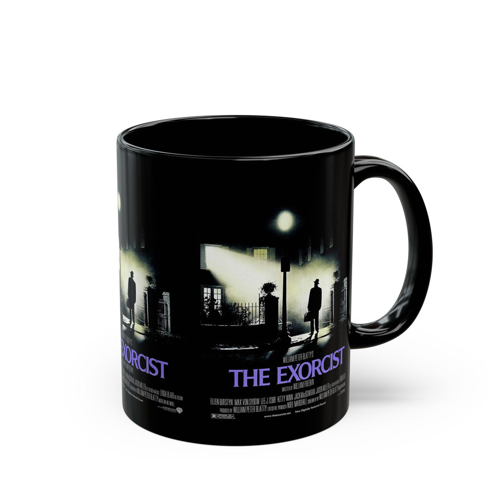 The Exorcist Movie Classic Horror Film 11oz Black Coffee Mug