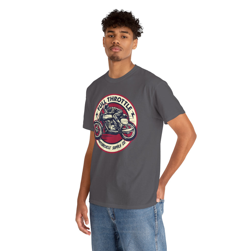 Unisex Full Thorotle Custom Graphic Motorcycle T-Shirt (5 Colors)