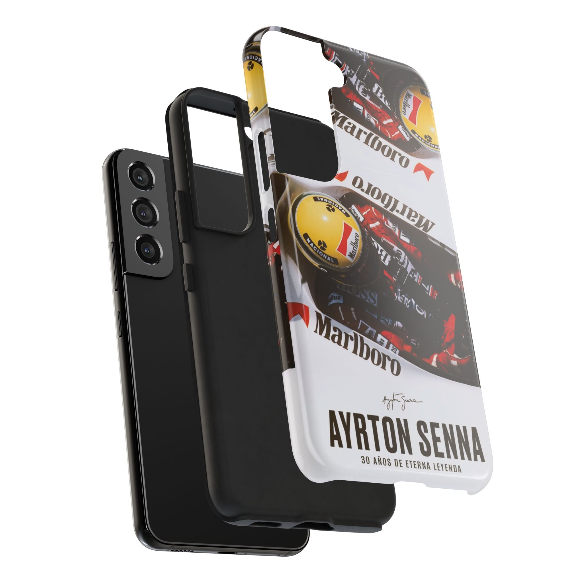 Ayrton Senna McLaren F1 Tough Phone Case | F1 Racing Legend Accessory