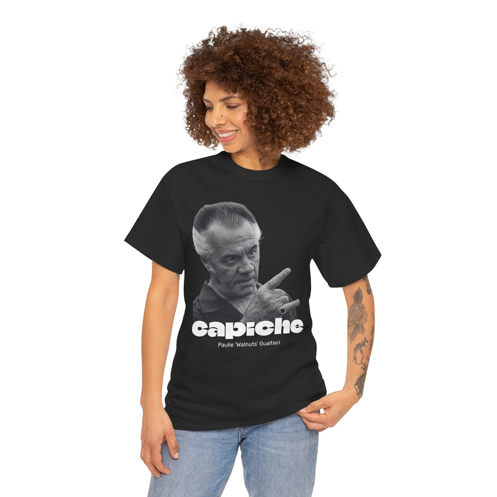 Unisex Paulie Walnuts Gualtieri Capiche Custom Design T-Shirt | One-of-a-Kind Mafia Style Graphic Tee