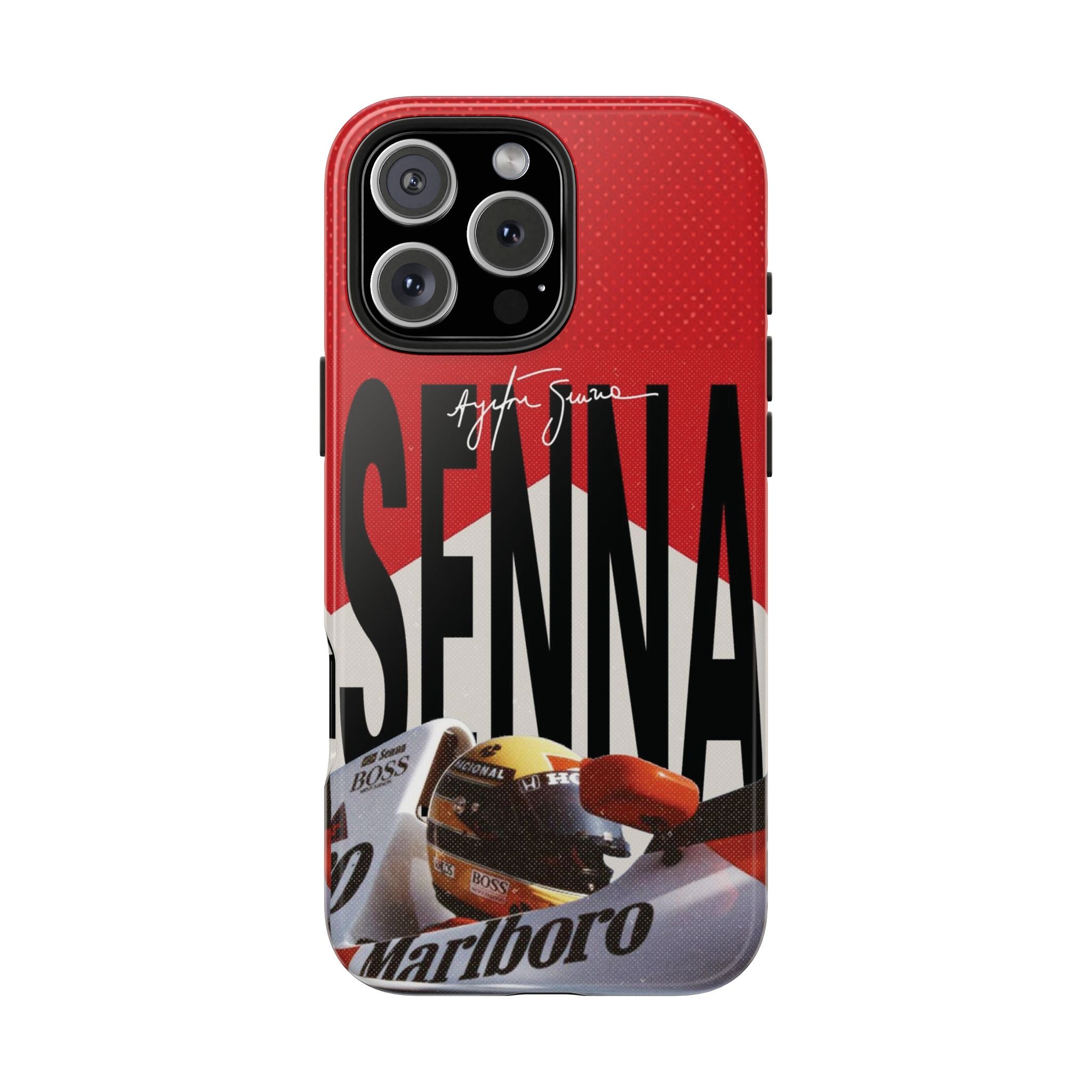 Ayrton Senna McLaren F1 Tough Phone Case | Formula 1 Racing Legend Phone Case