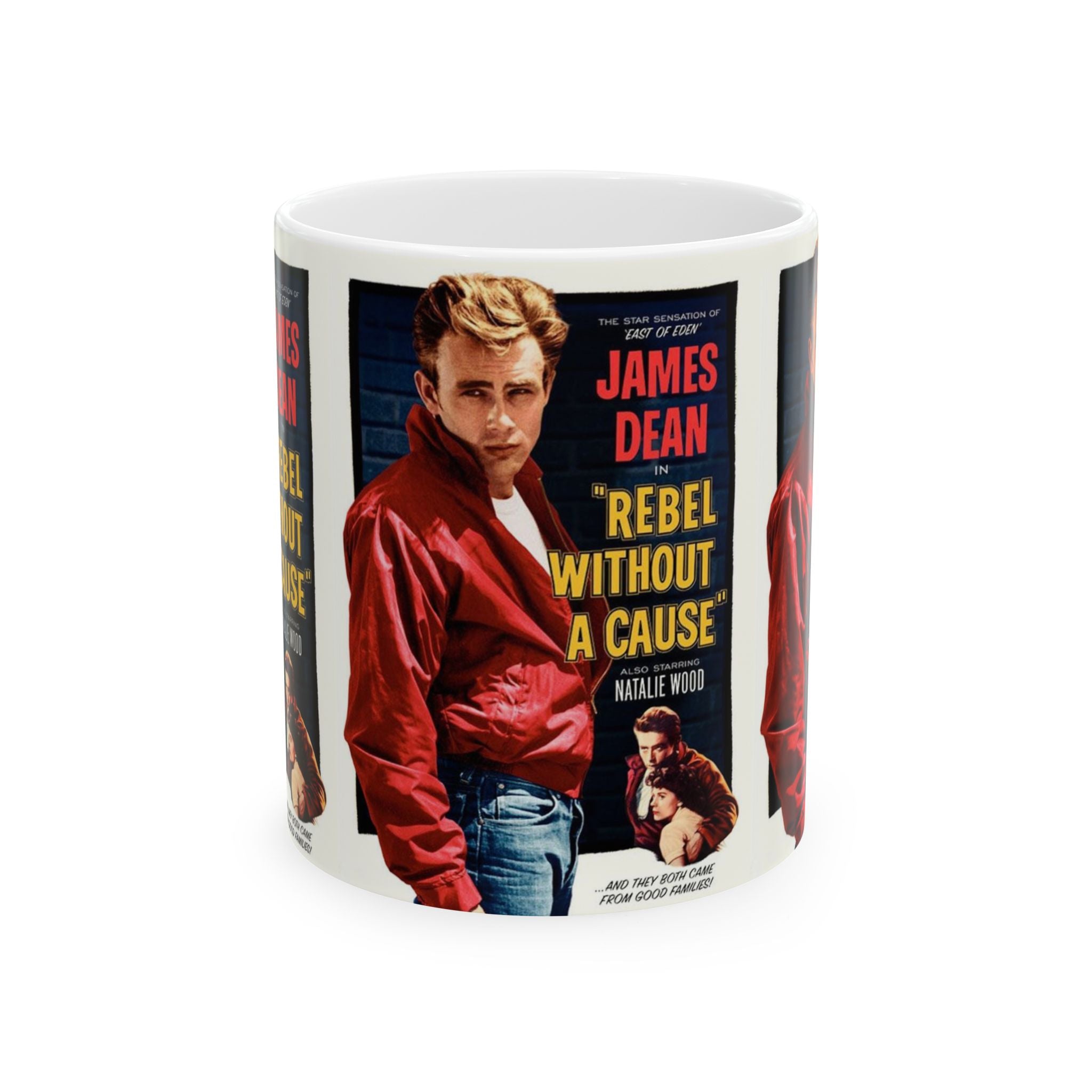 James Dean Rebel Without a Cause 11oz Coffee Mug | Vintage Film Poster