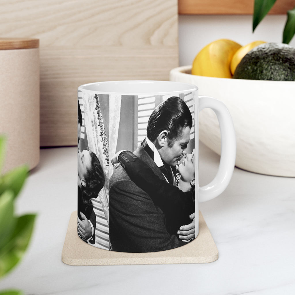 Gone With the Wind Vintage Movie 11oz Mug | Classic Black and White Cinema