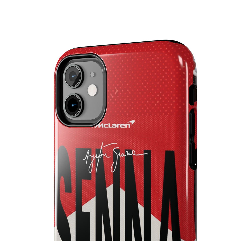 Ayrton Senna McLaren F1 Tough Phone Case | Formula 1 Racing Legend Phone Case