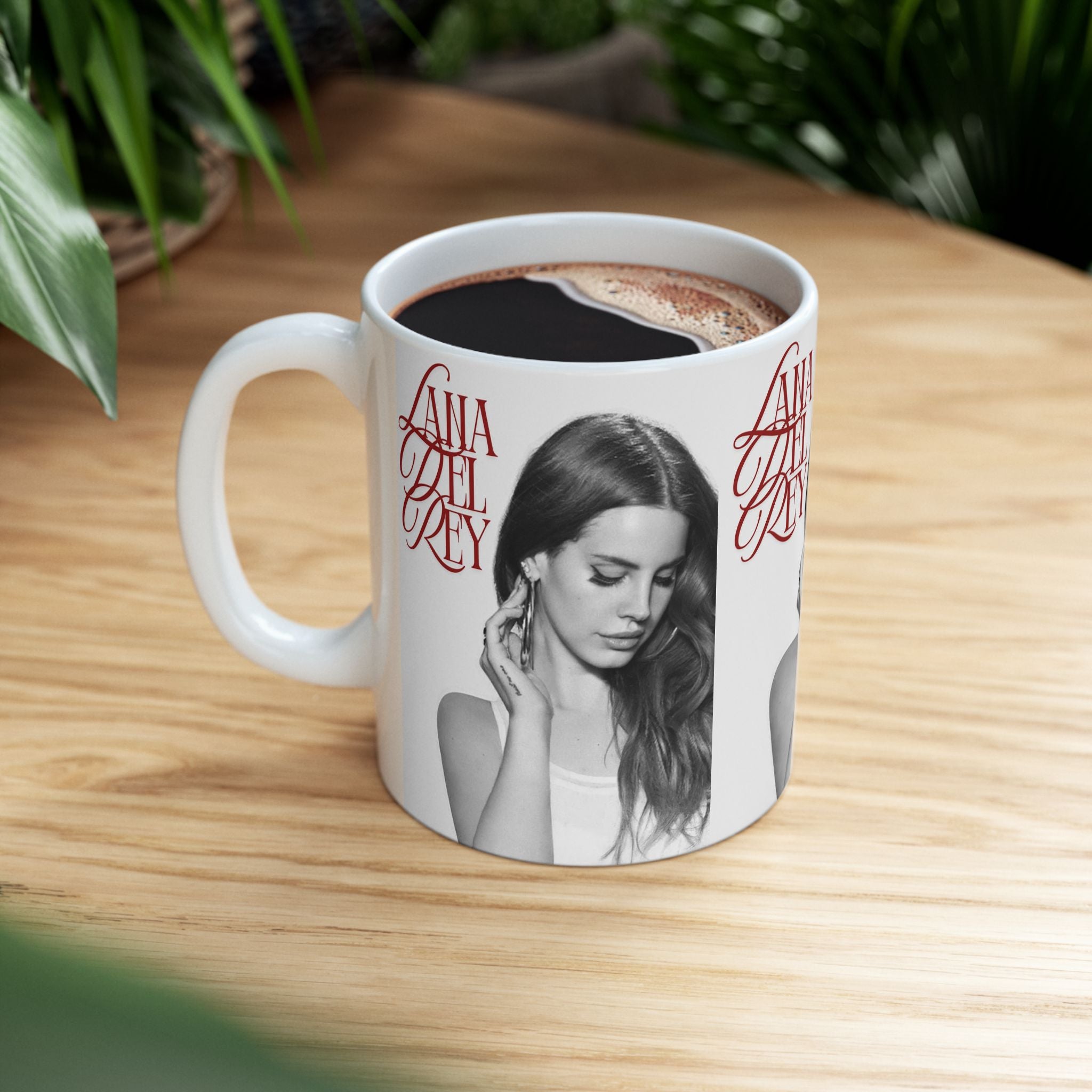 Lana Del Rey 11oz Ceramic Coffee Mug | Indie Pop Singer Coffee Cup Gift for Music Lovers