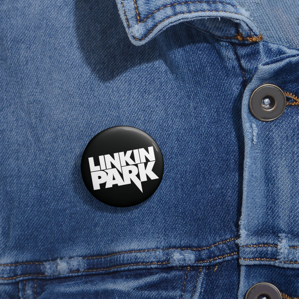 Linkin Park Hard Rock Band Custom PinBack Button (3 Sizes)