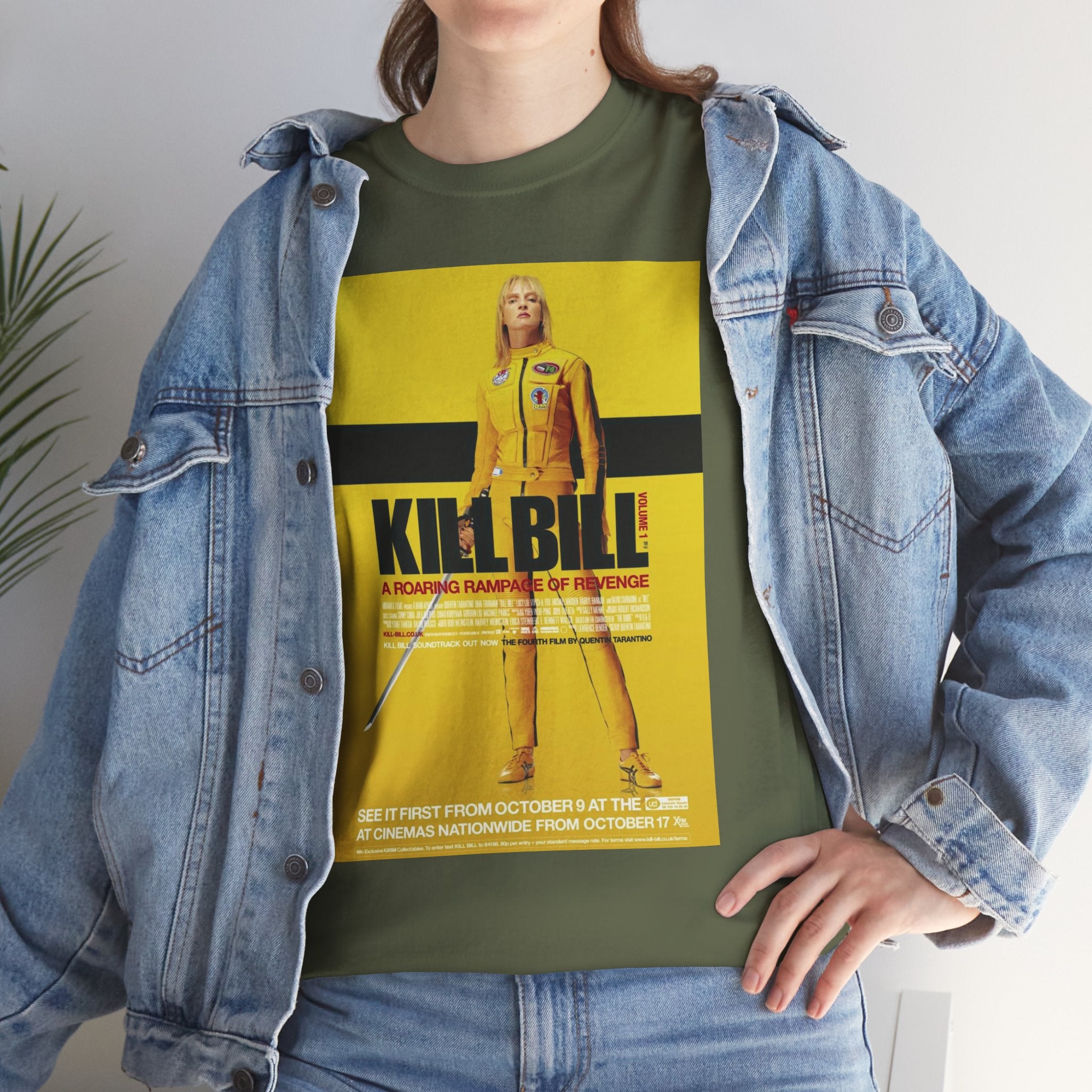 Unisex Kill Bill Inspired T-Shirt | Vintage Action Movie Poster Tee (3 Colors)