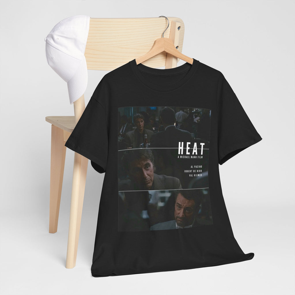 Unisex Heat Movie Custom Design T-Shirt Staring Al Pacino and Robert De Niro
