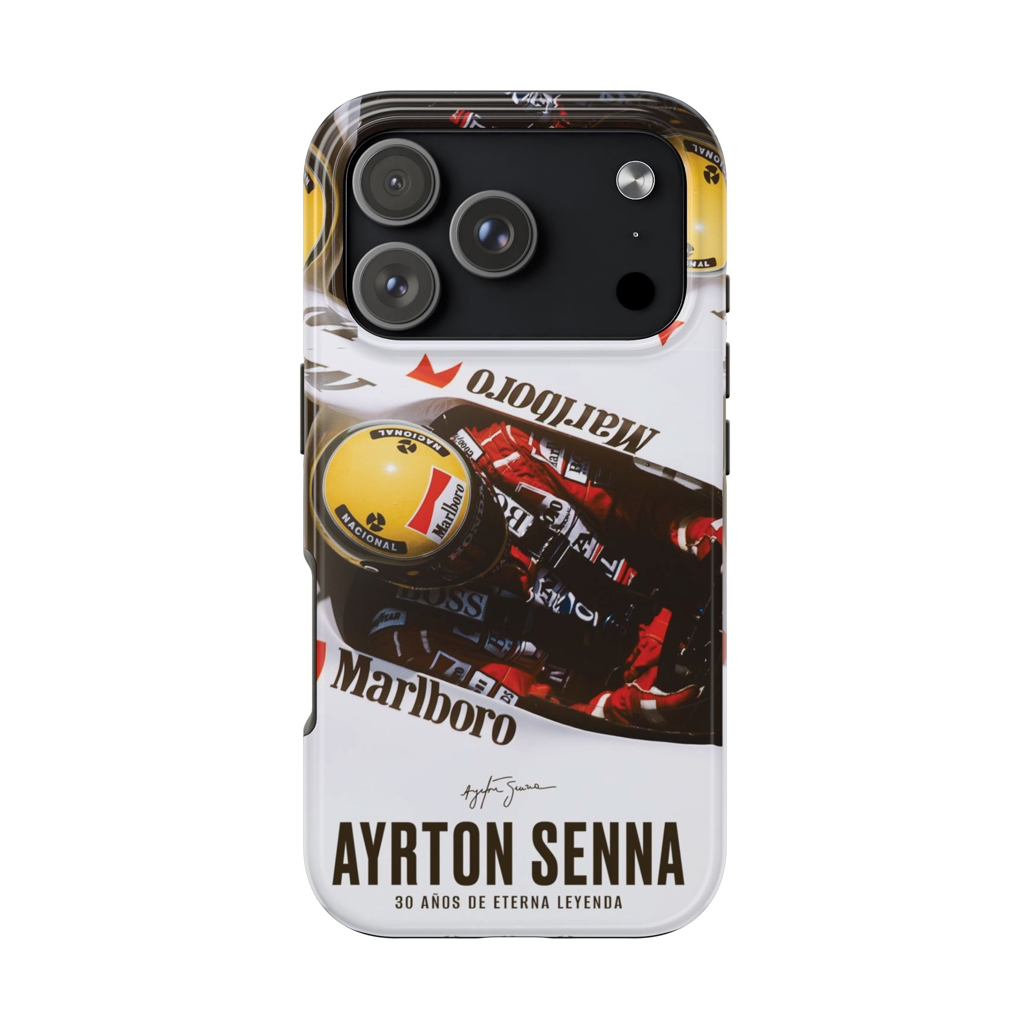 Ayrton Senna McLaren F1 Tough Phone Case | F1 Racing Legend Accessory