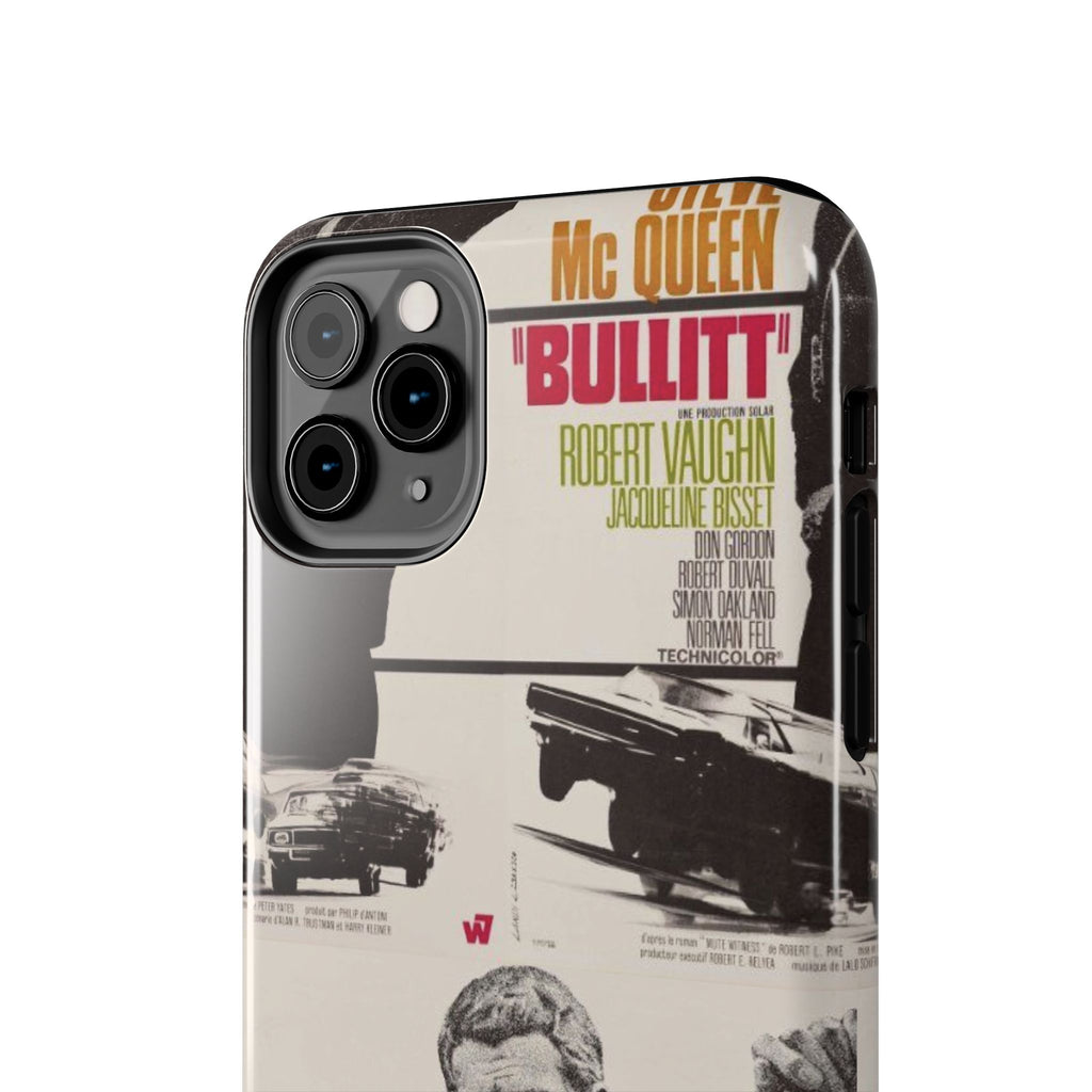 Steve McQueen Bullitt Movie Tough Phone Case | Classic Car Chase Film Phone Case