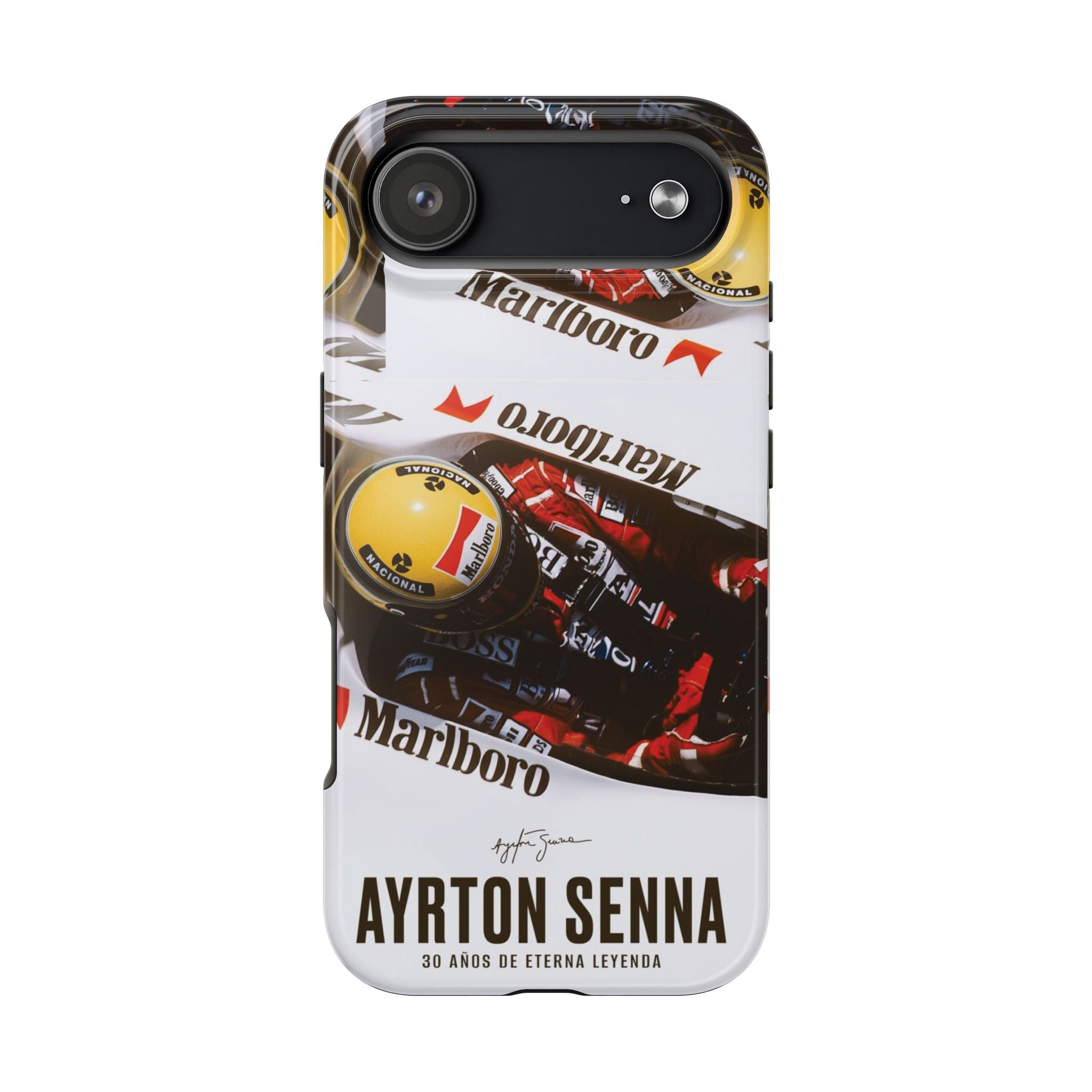 Ayrton Senna McLaren F1 Tough Phone Case | F1 Racing Legend Accessory