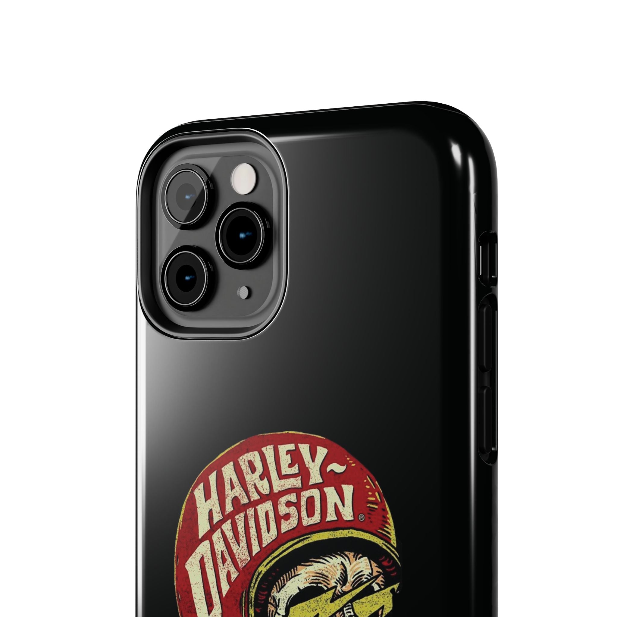 Skull Helmet Tough Phone Case | Vintage Motorcycle Biker Phone Case