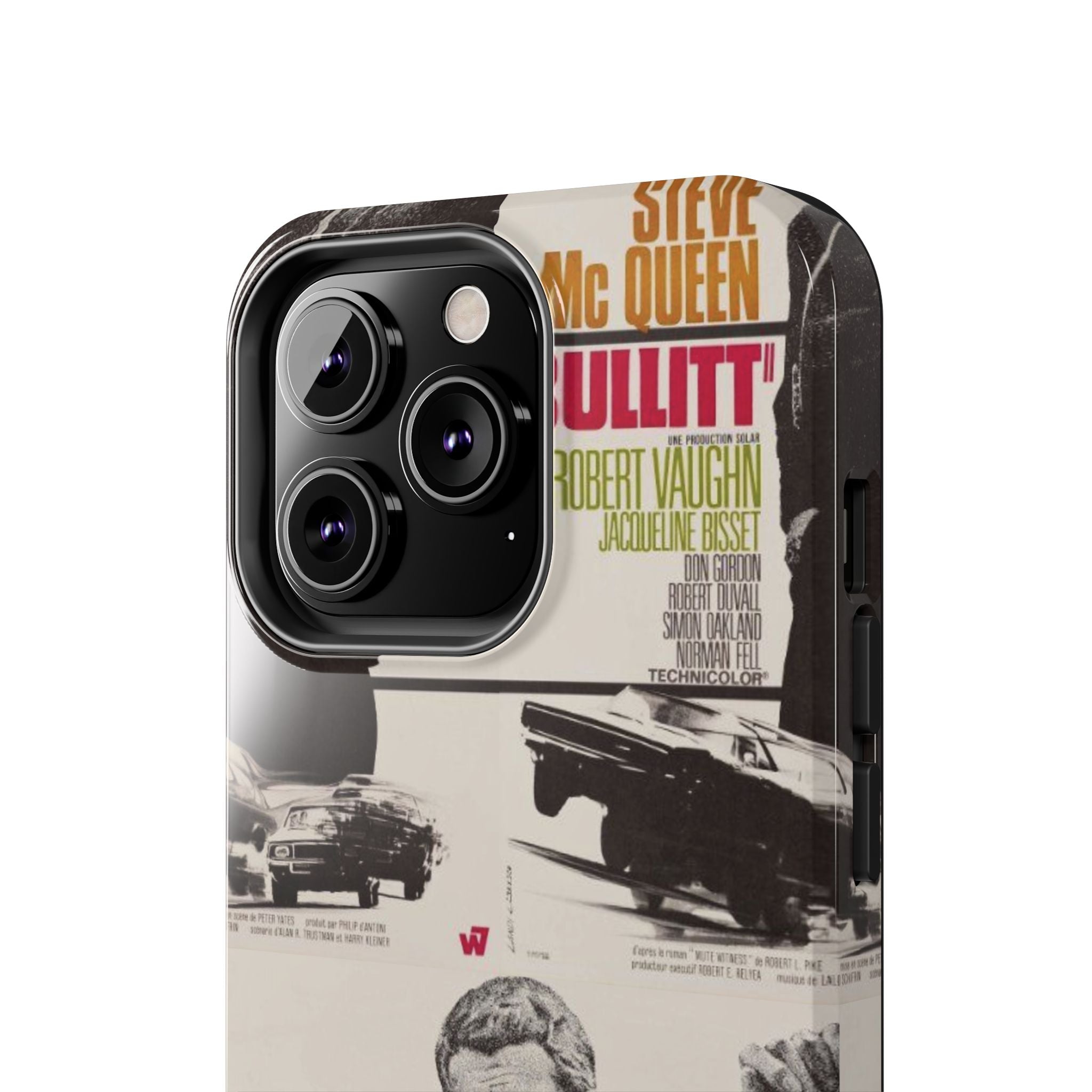 Steve McQueen Bullitt Movie Tough Phone Case | Classic Car Chase Film Phone Case