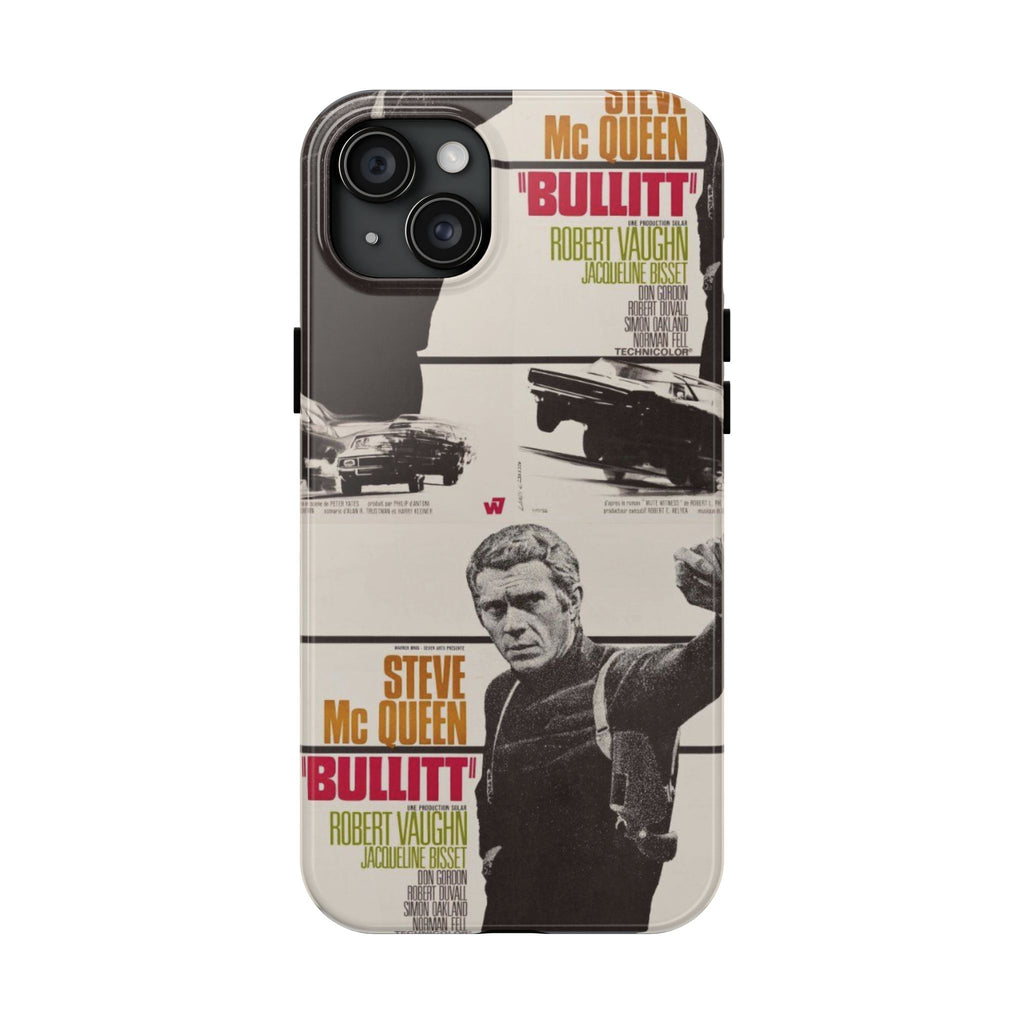 Steve McQueen Bullitt Movie Tough Phone Case | Classic Car Chase Film Phone Case