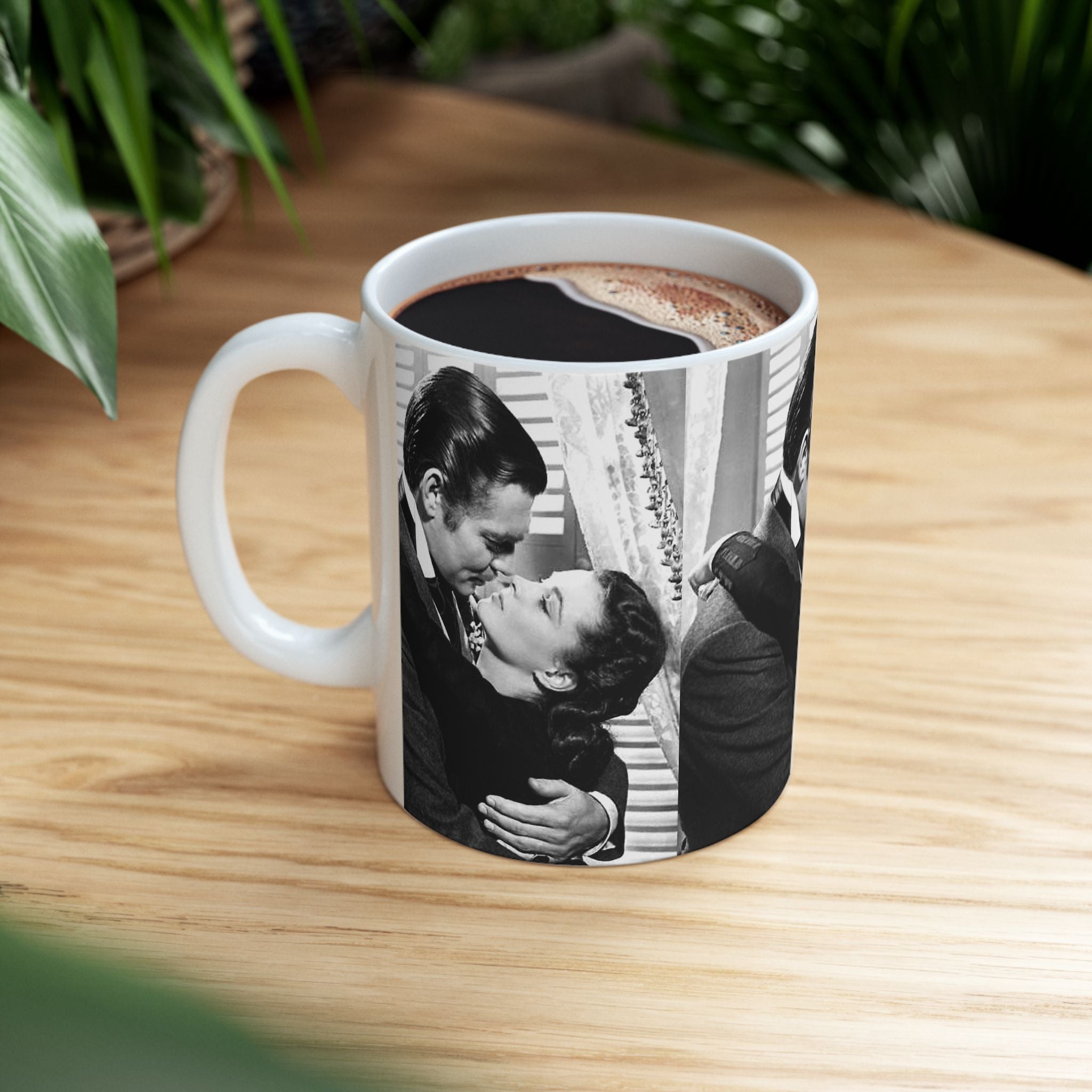 Gone With the Wind Vintage Movie 11oz Mug | Classic Black and White Cinema